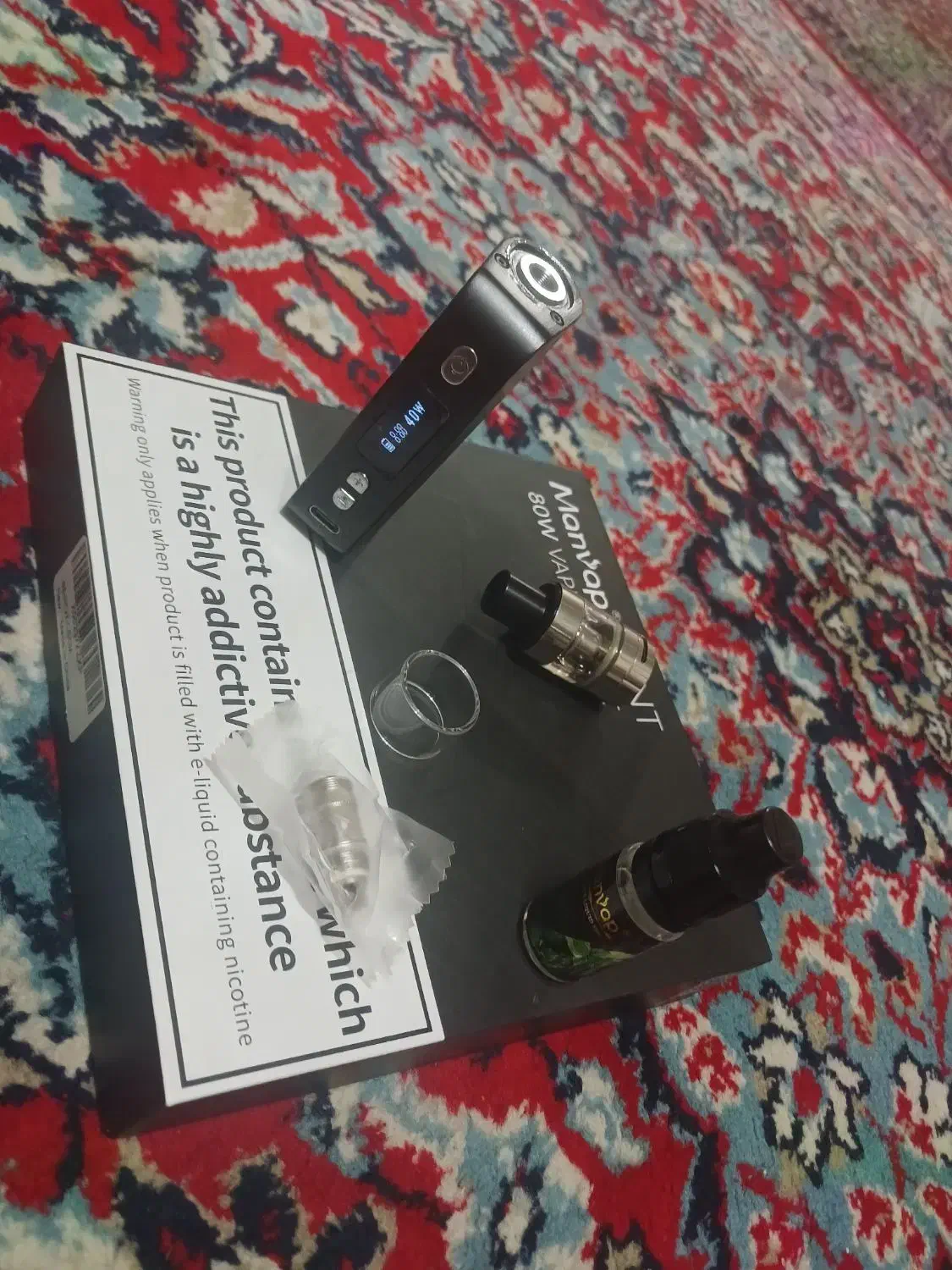 ویپ پاد خارجی اصل 80وات تمام حرفه ای|زیورآلات و اکسسوری|رشت, شهرک پردیسان|دیوار