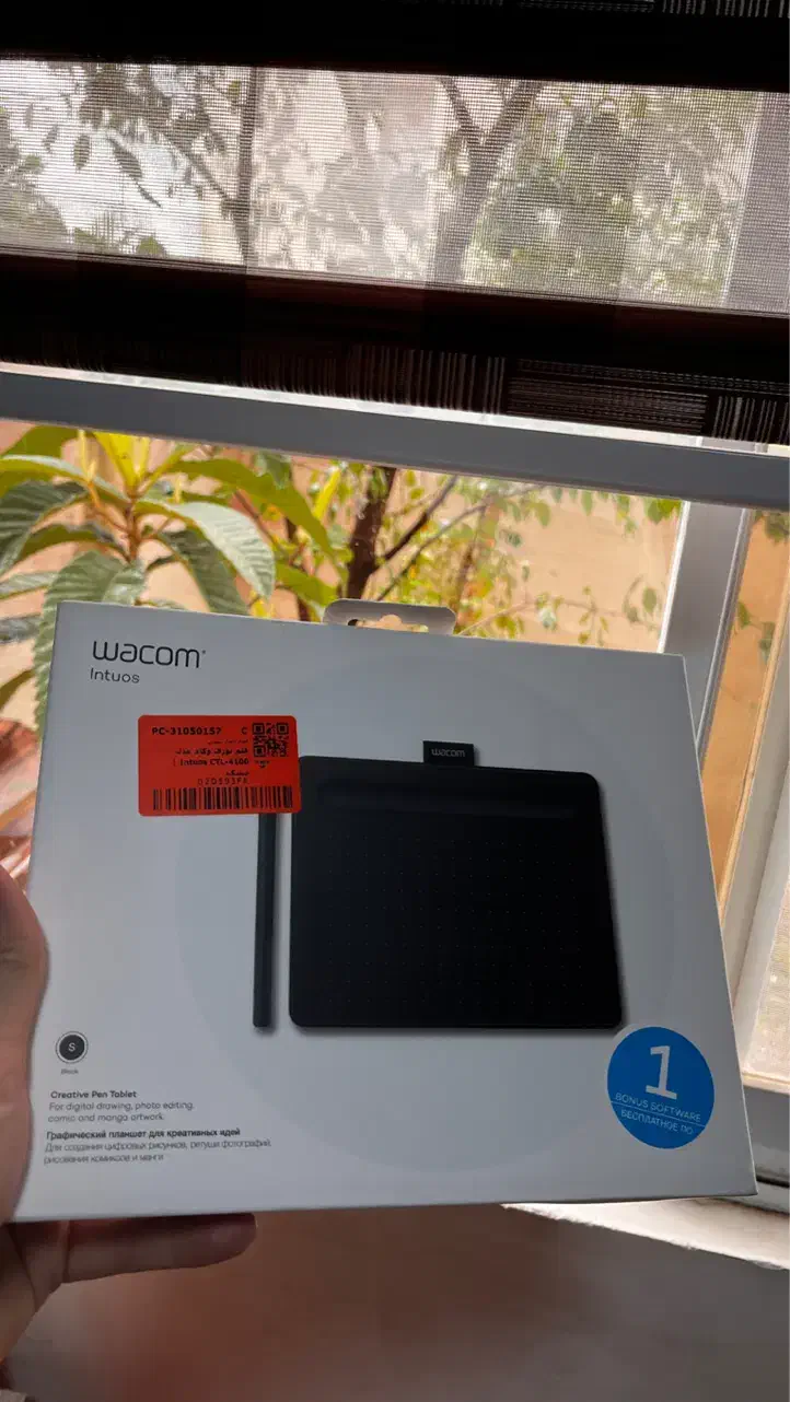 قلم نوری وکام Wacom CTL-4100 در حد صفر|قطعات و لوازم جانبی رایانه|لاهیجان, شقایق|دیوار