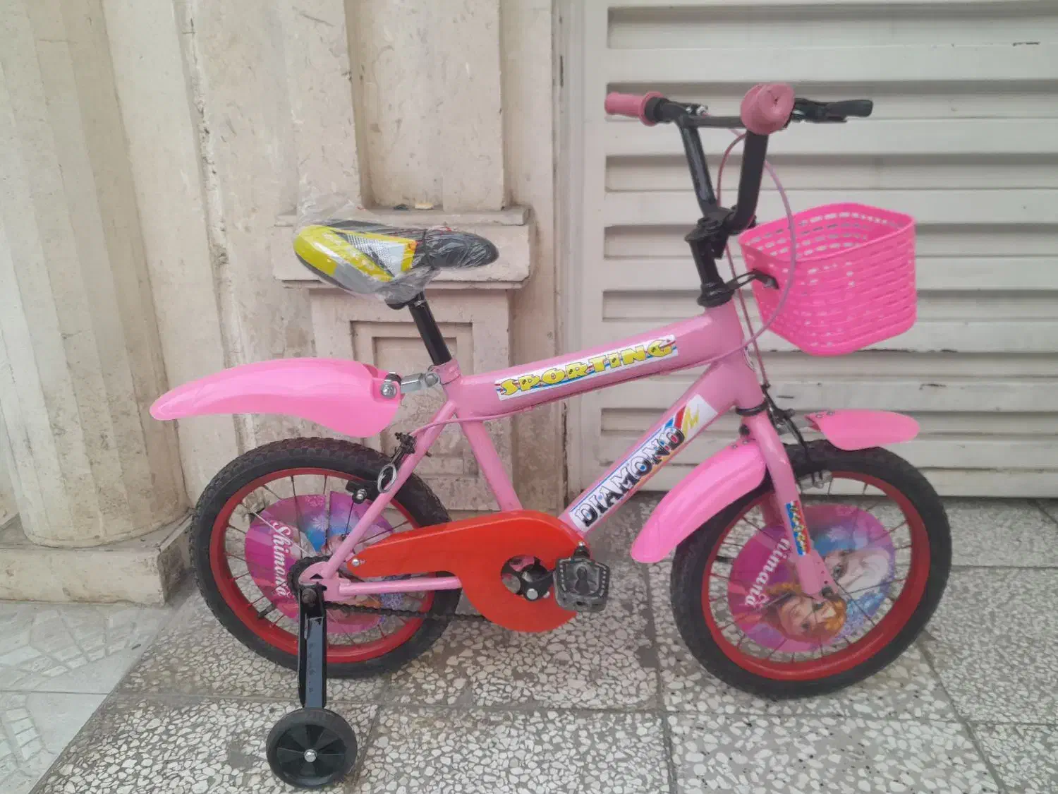 دوچرخه ۱۶ دخترانه|دوچرخه، اسکیت، اسکوتر|گنبد کاووس, |دیوار