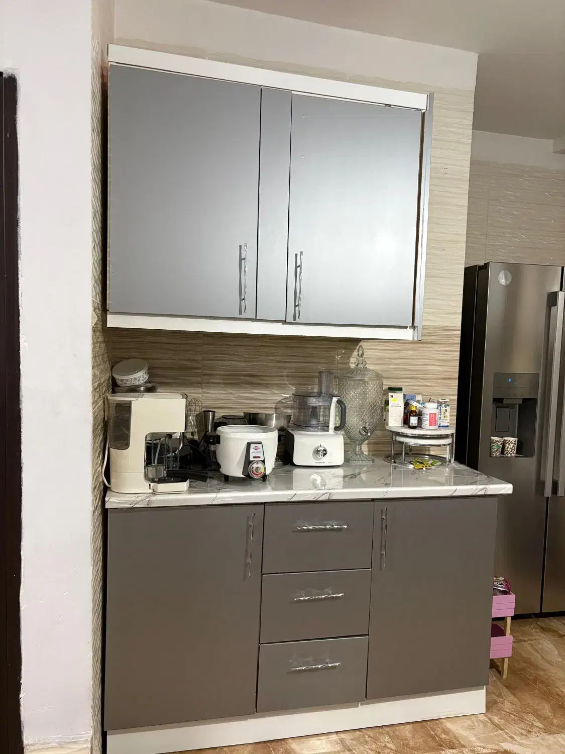 کابینت|کتابخانه، شلف، قفسههای دیواری|محمدیه-قزوین, |دیوار