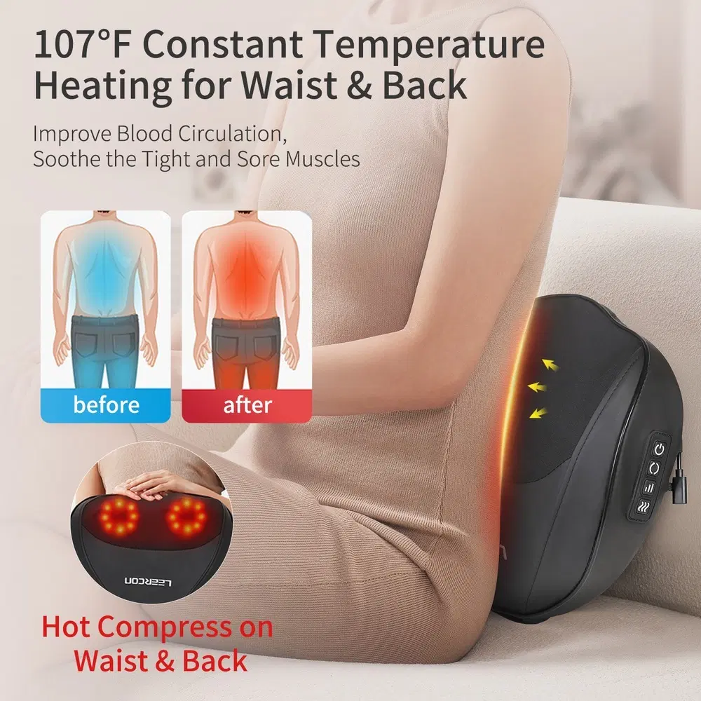 ماساژور کوسن و پشتی مدل K8 لیرکن (نمایندگی)|تجهیزات ورزشی|تهران, حصار بوعلی|دیوار