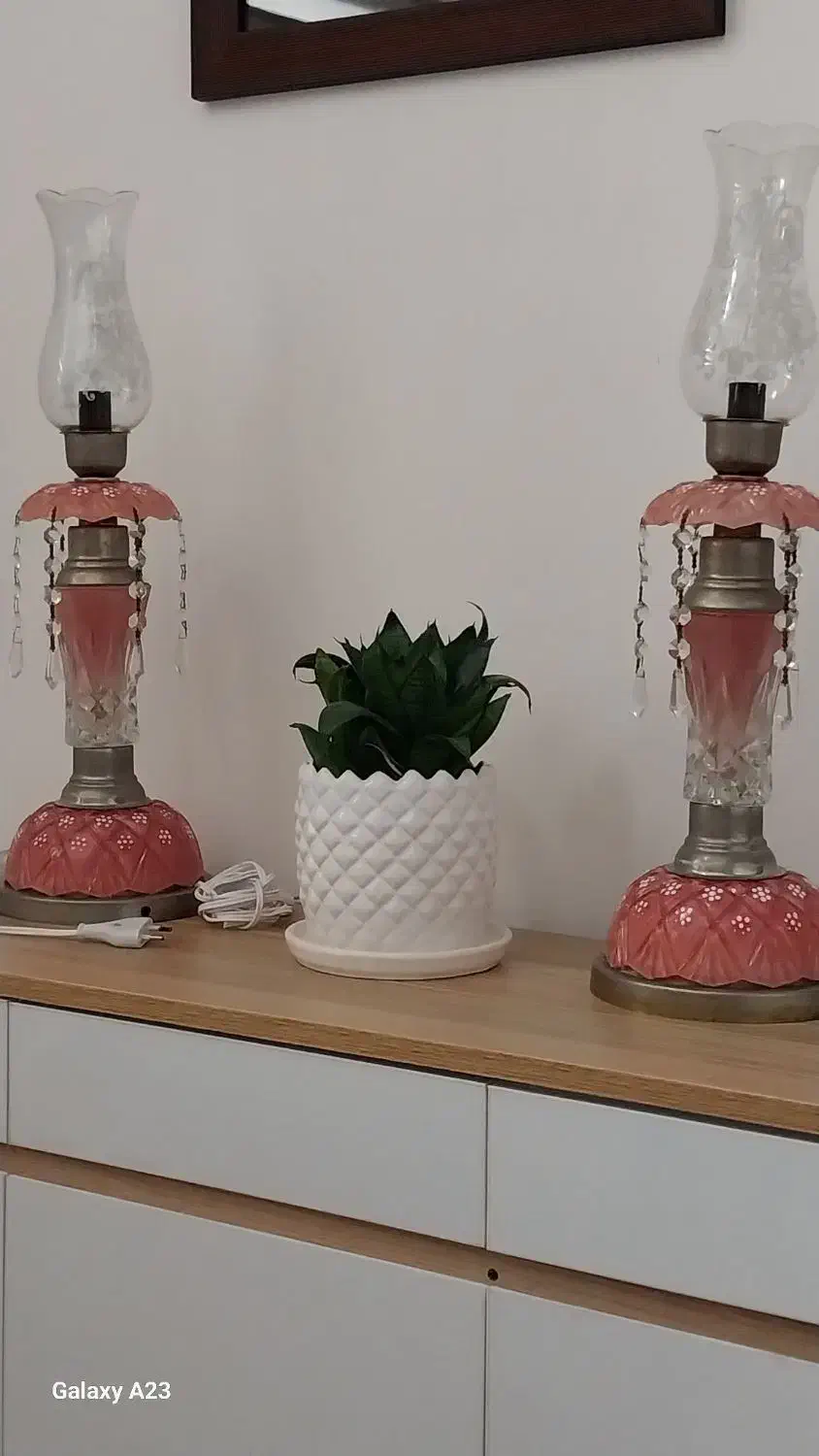 چراغ لاله|چراغ خواب و آباژور|نمین, |دیوار