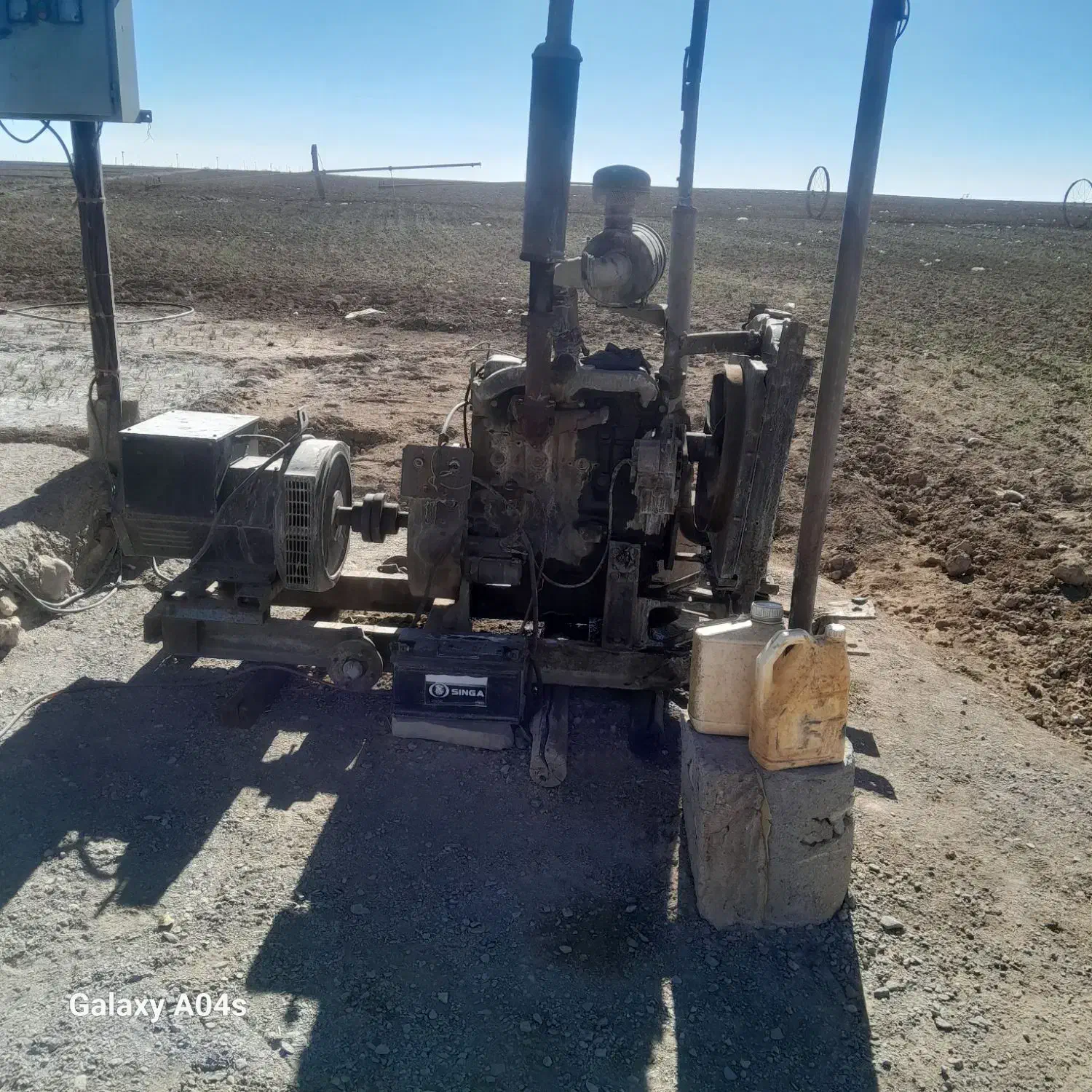 موتور پرکینز انگلیسی با ژنراتور استنفورد|ماشینآلات صنعتی|کبودرآهنگ, |دیوار