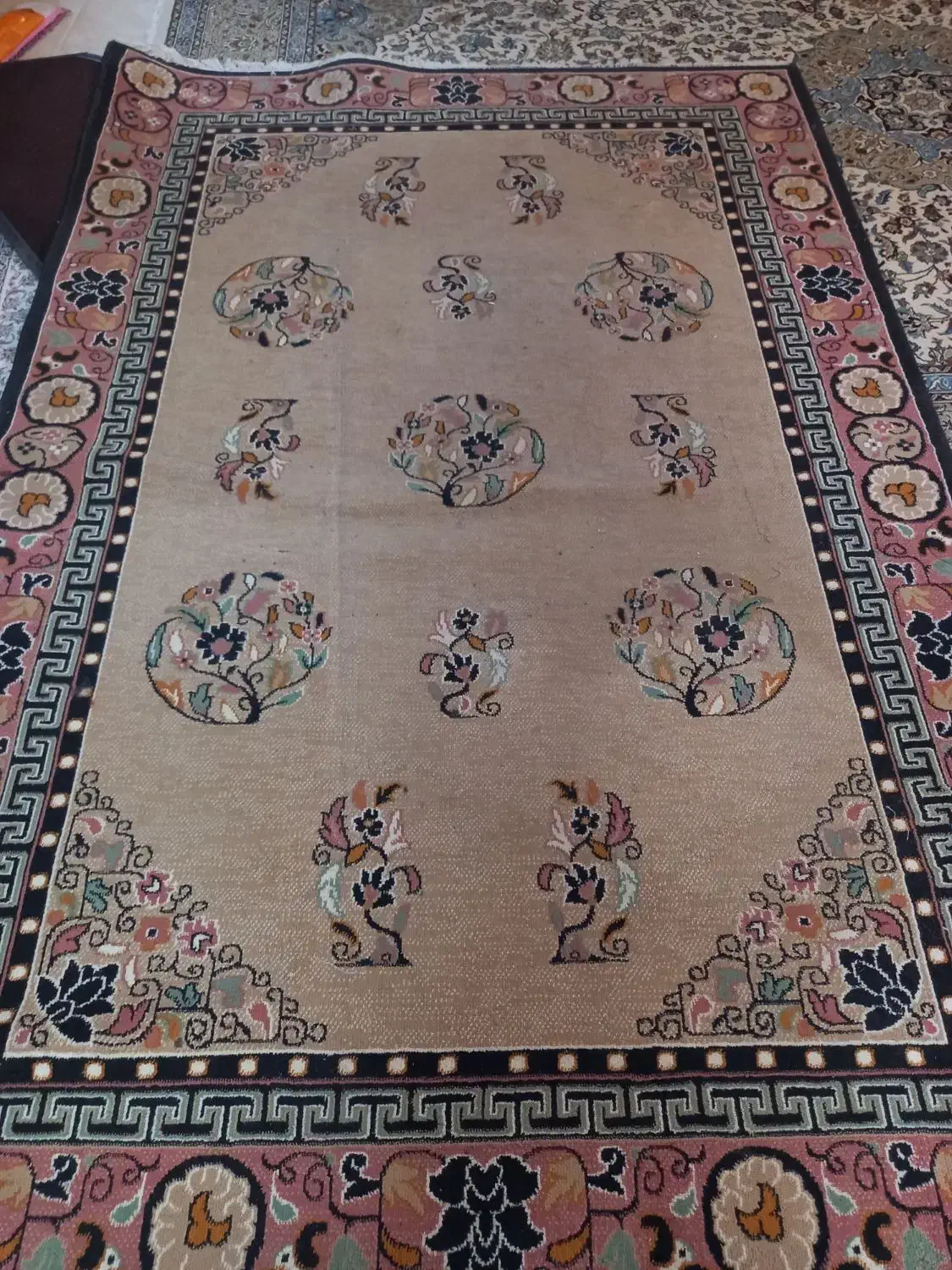 فرش ماشینی چهار متری در حد نو|فرش|اصفهان, مهدی آباد|دیوار