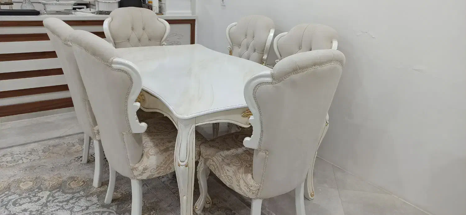 میز ناهار خوری ۶نفره|میز و صندلی غذاخوری|بیرجند, |دیوار