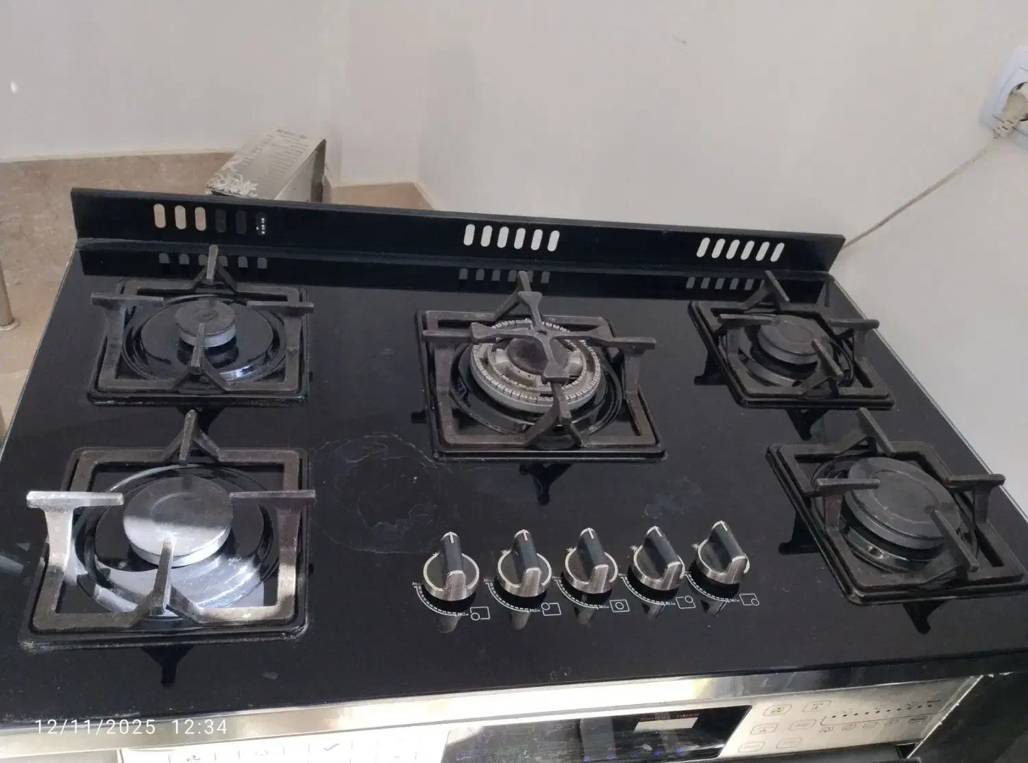 گاز پنج شعله در حد نو|اجاق گاز و لوازم برقی پخت‌وپز|اسدآباد, |دیوار