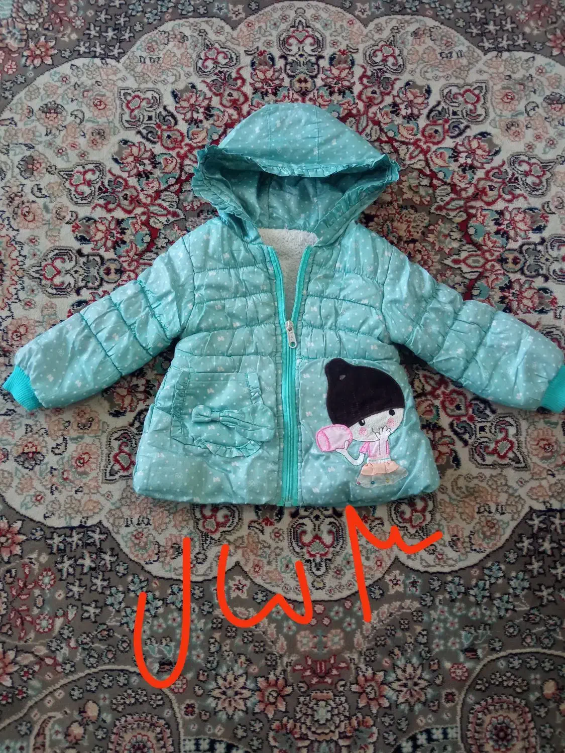 لباس گرم بچه دخترانه پالتو شال کیف کفش شلوار|کفش و لباس بچه|اسلامآباد غرب, |دیوار