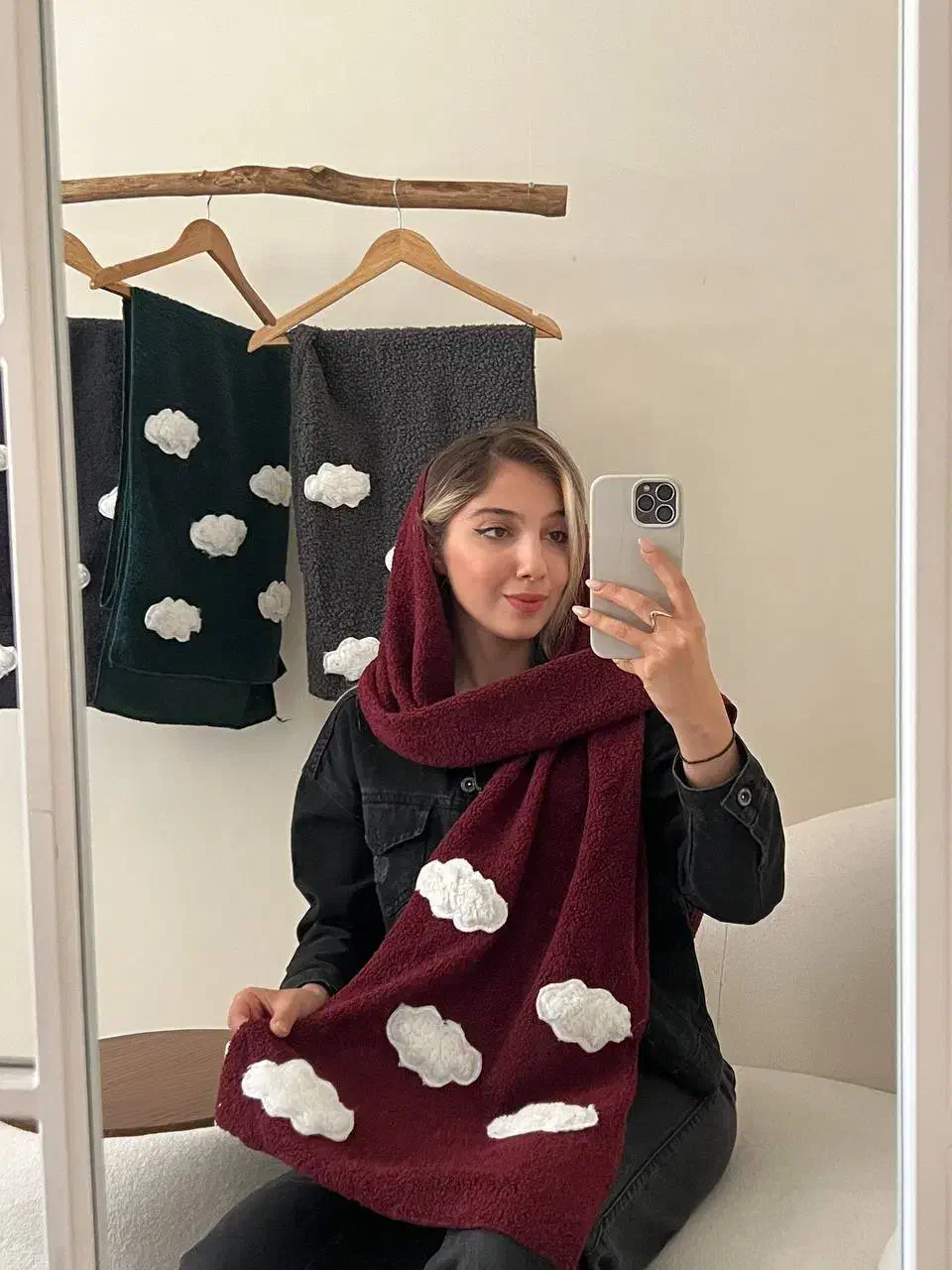 شال رینگی و تدی ابری|لباس|دامغان, |دیوار