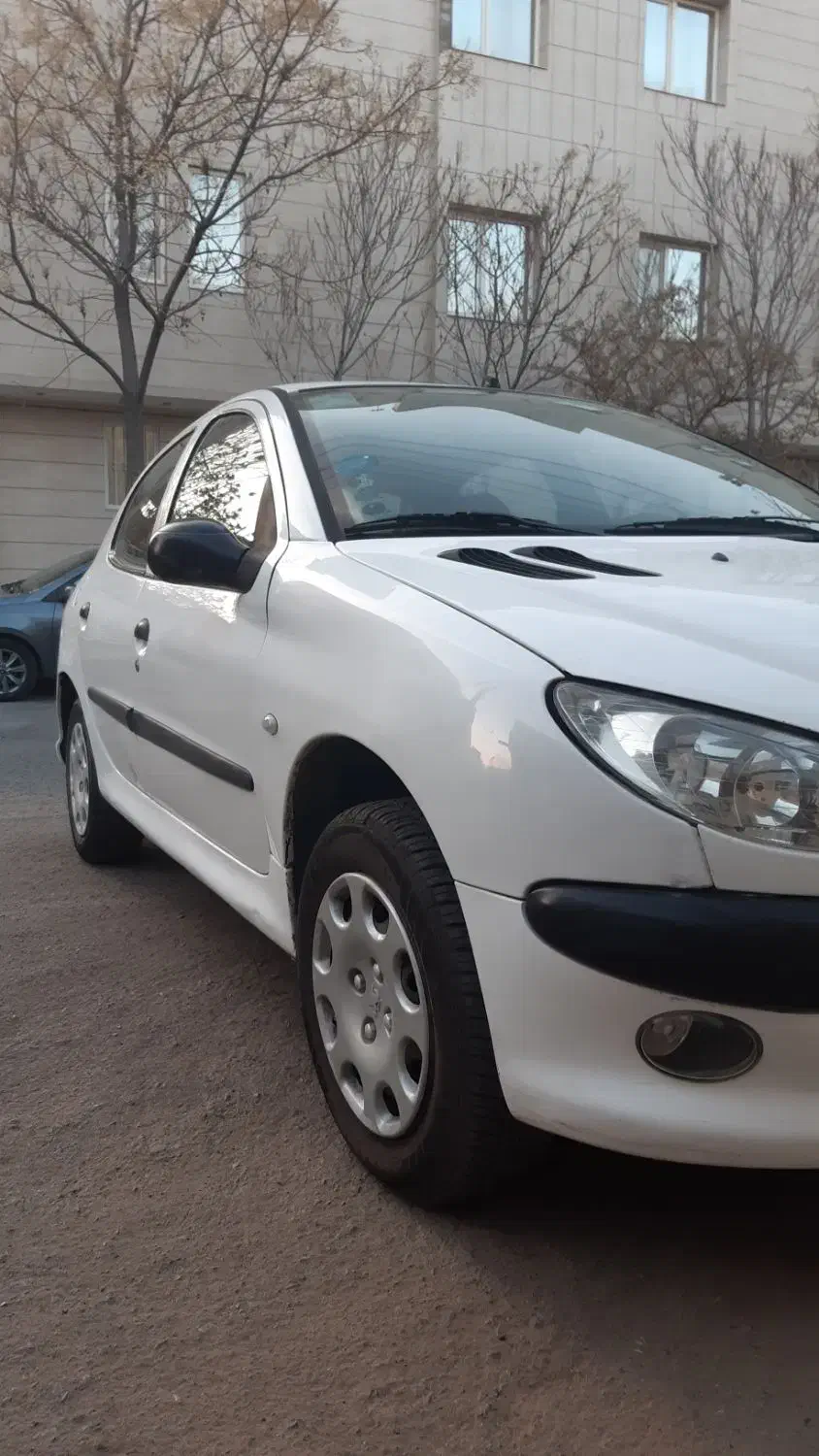 پژو ۲۰۶ تیپ ۲ مدل ۹۱ سفید فنی سالم|خودرو سواری و وانت|تربتحیدریه, فرمانداری|دیوار