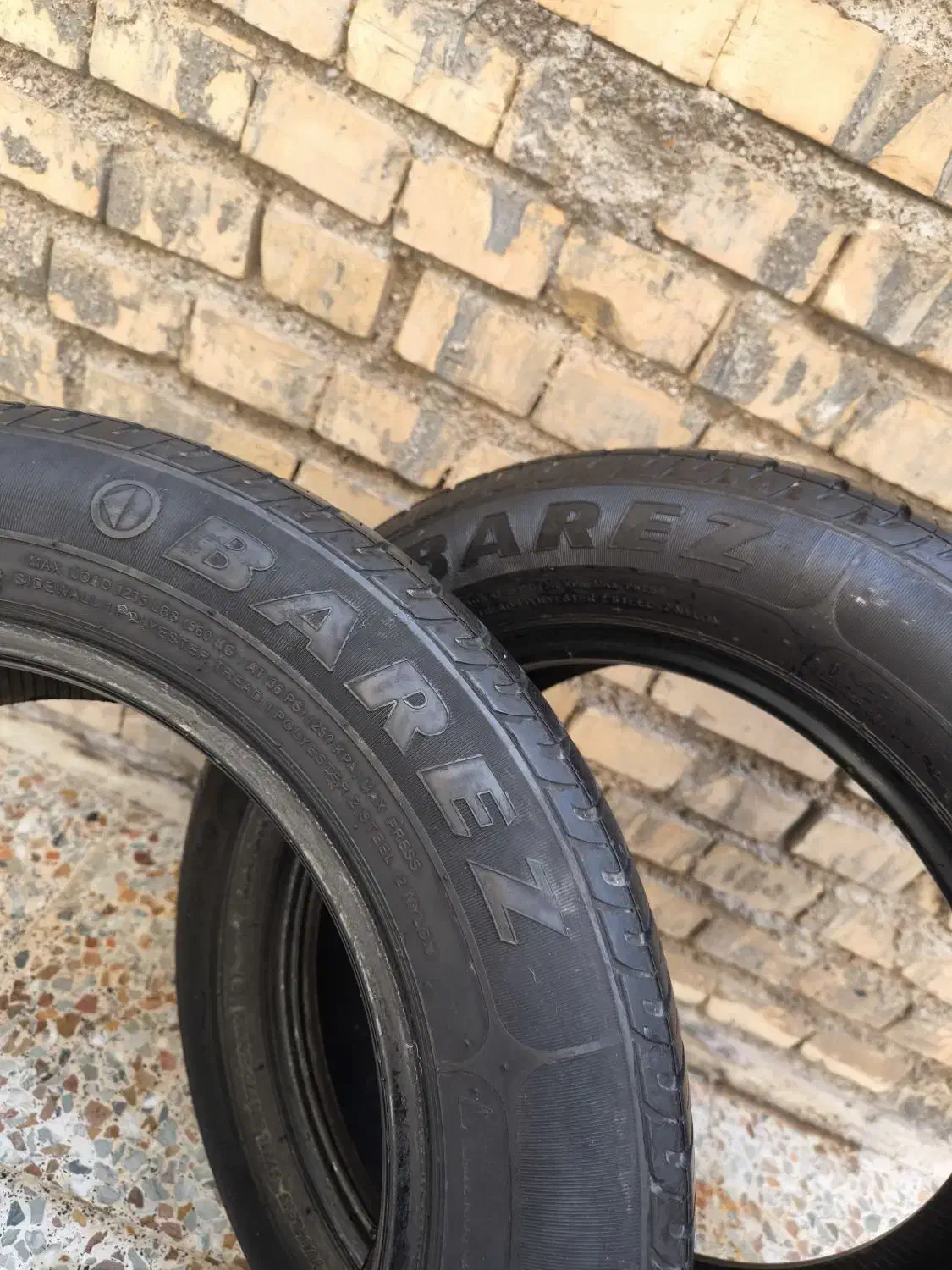 2عدد تایر پژو پارس|قطعات یدکی و لوازم جانبی|شوش, |دیوار