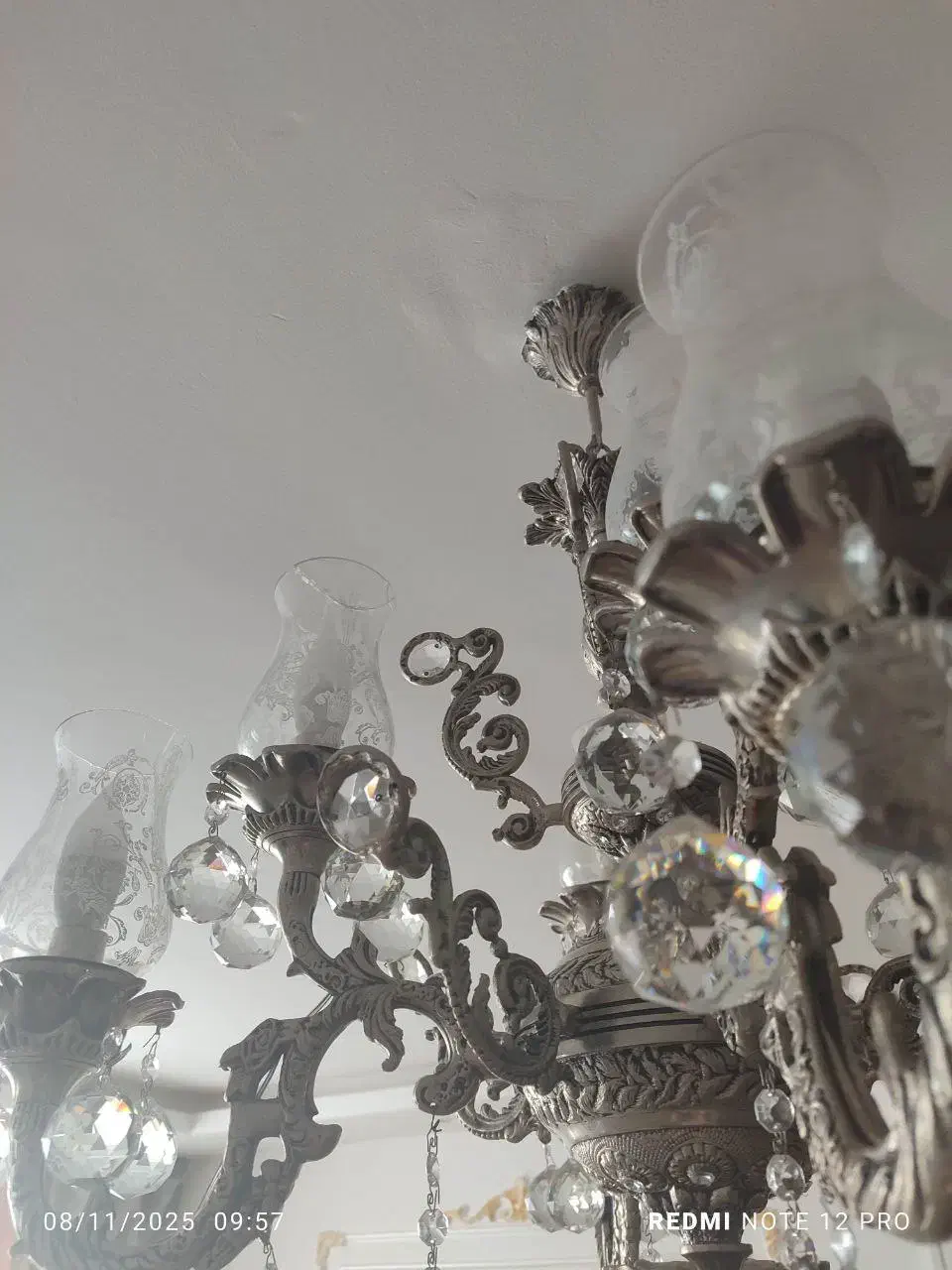 لوستر|لوستر و چراغ آویز|مشهد, فاطمیه|دیوار