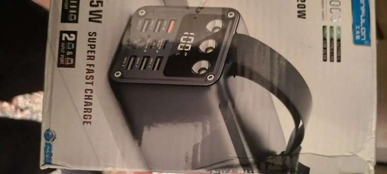 پاور بانک 60000در حد خیلی کم استفاده شد|لوازم جانبی موبایل و تبلت|قم, ولیعصر|دیوار