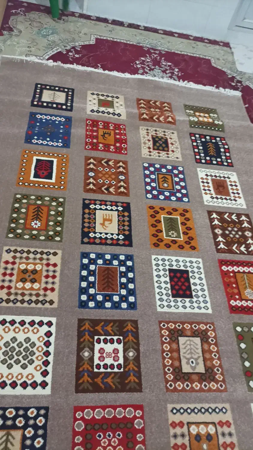 فروش یک عدد گلیم فرش|گلیم، جاجیم، گبه|اردکان, |دیوار