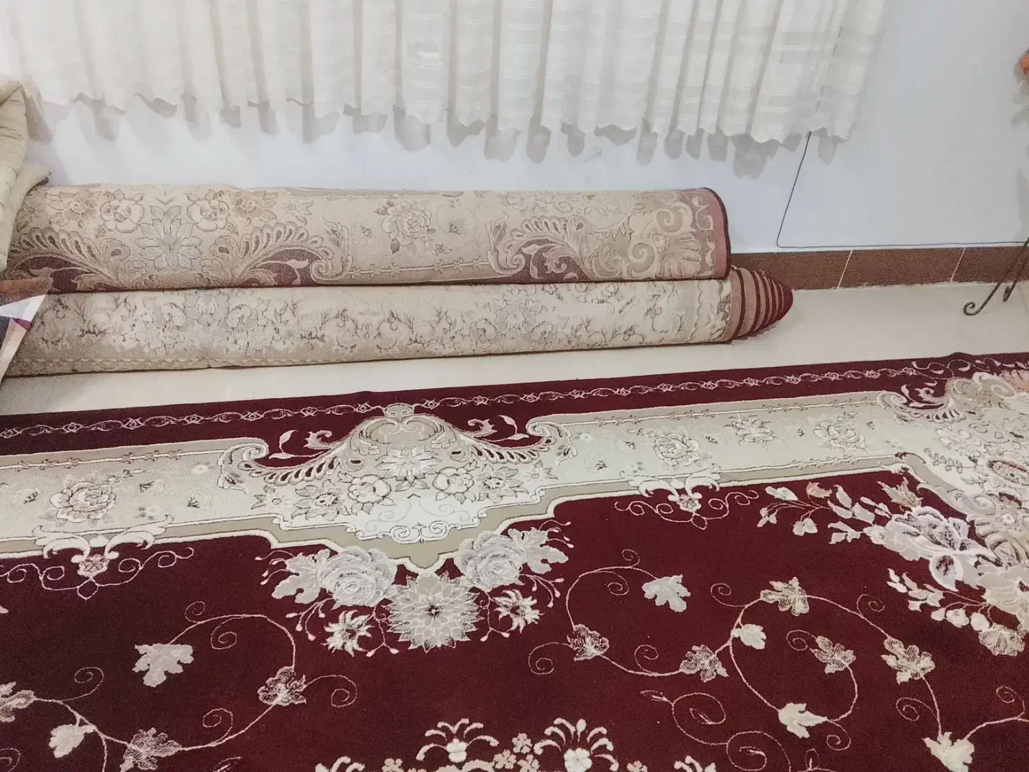 سه عدد فرش 4*3|فرش|تربت جام, شهید نصرالهی|دیوار