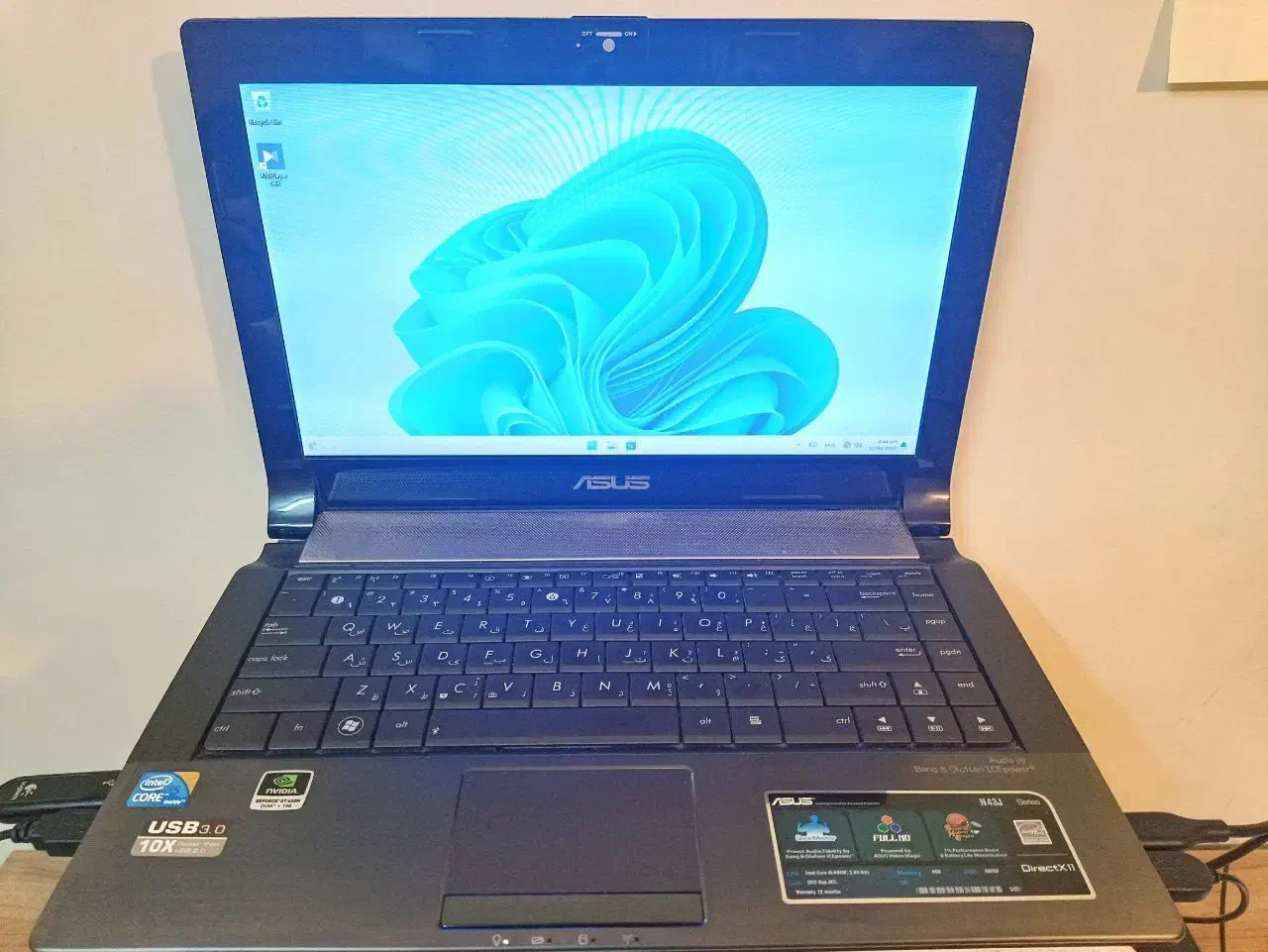لپ‌تاپ Asus مدل N43JM|رایانه همراه|اصفهان, عباس‌آباد|دیوار