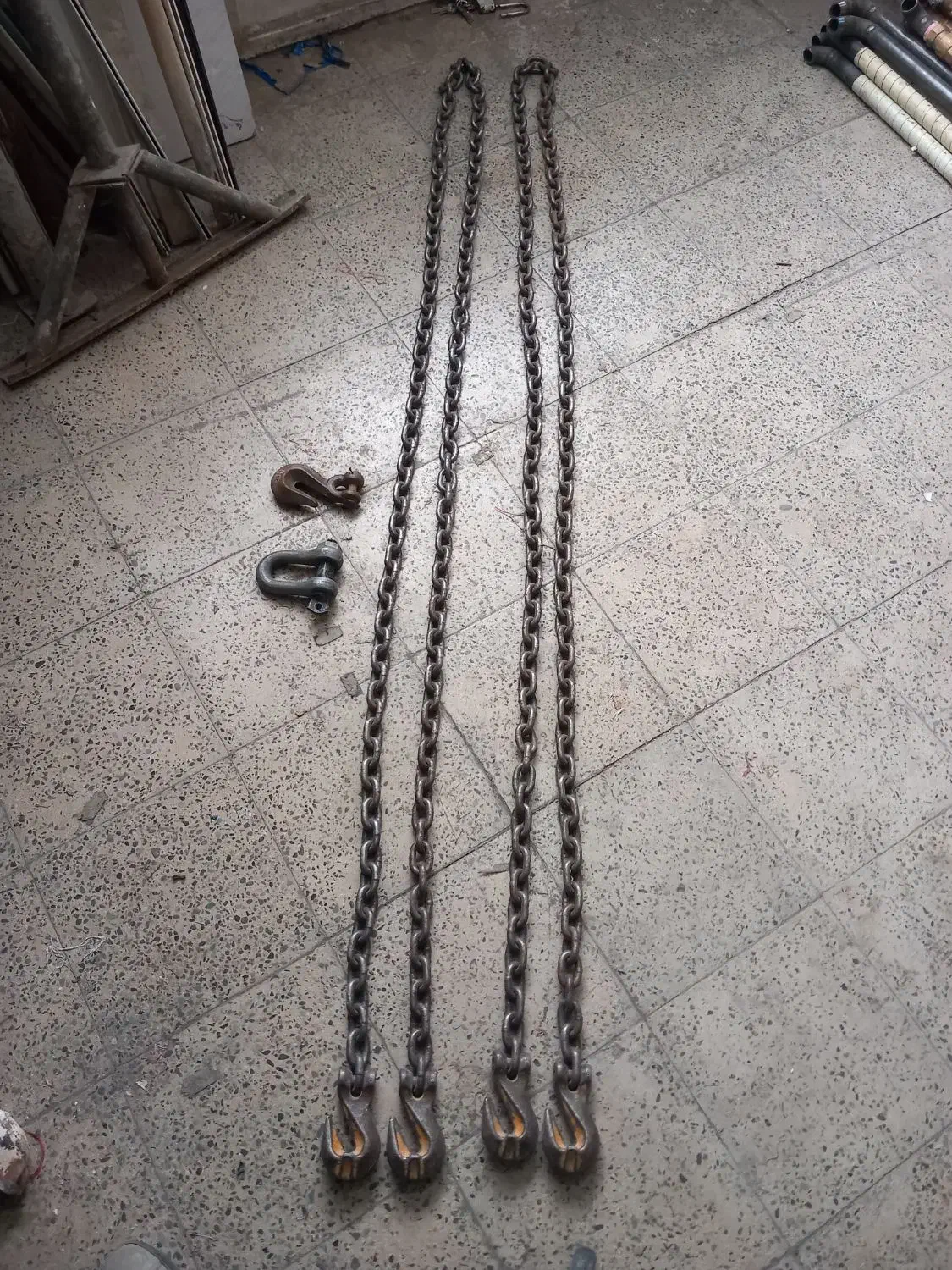 زنجیر جرثقیل اصل آمریکایی|ماشین‌آلات صنعتی|قم, شهرک امام حسین|دیوار