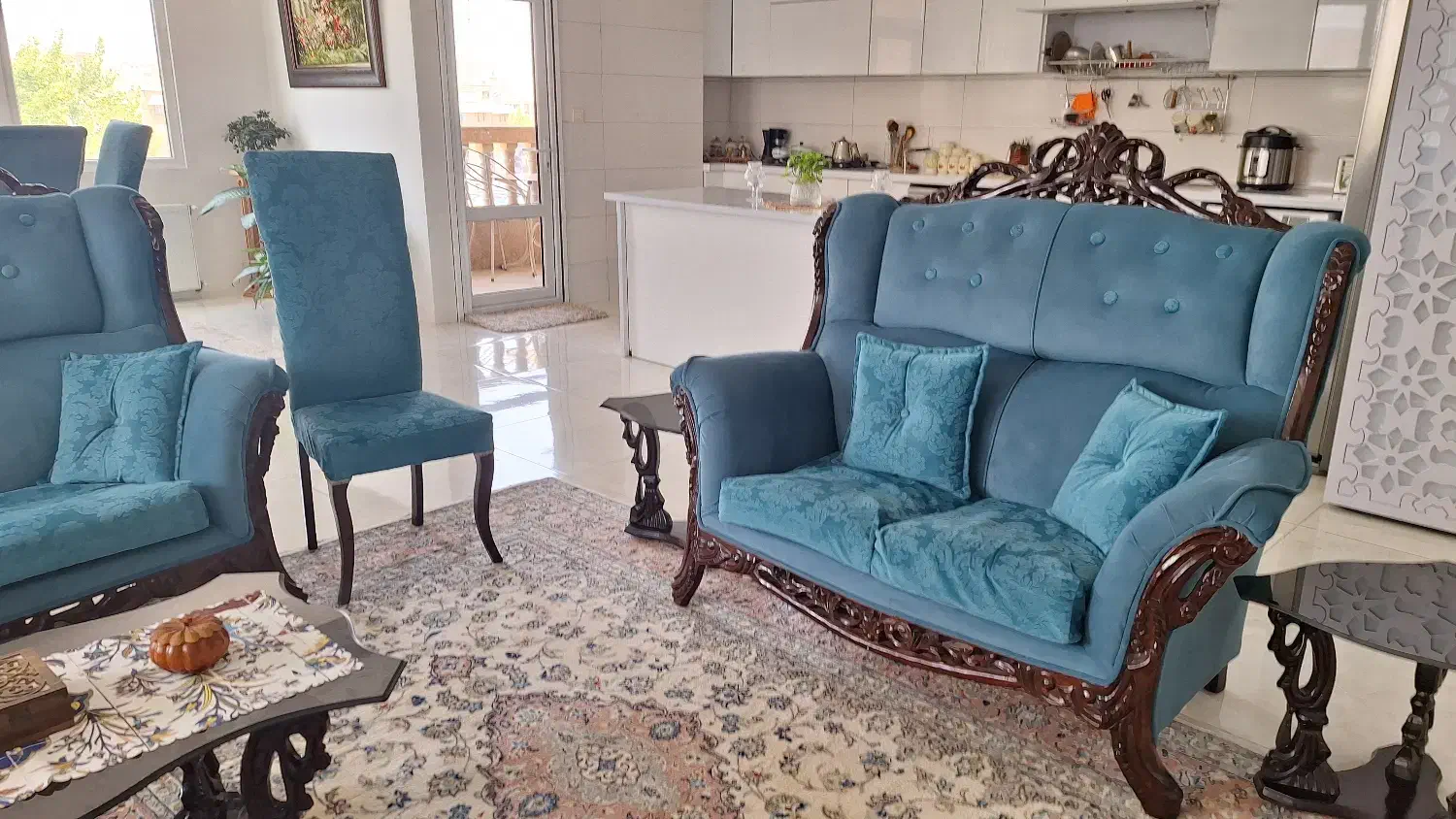 فروش مبل و میز ناهارخوری|مبلمان خانگی و میز عسلی|کرمانشاه, |دیوار