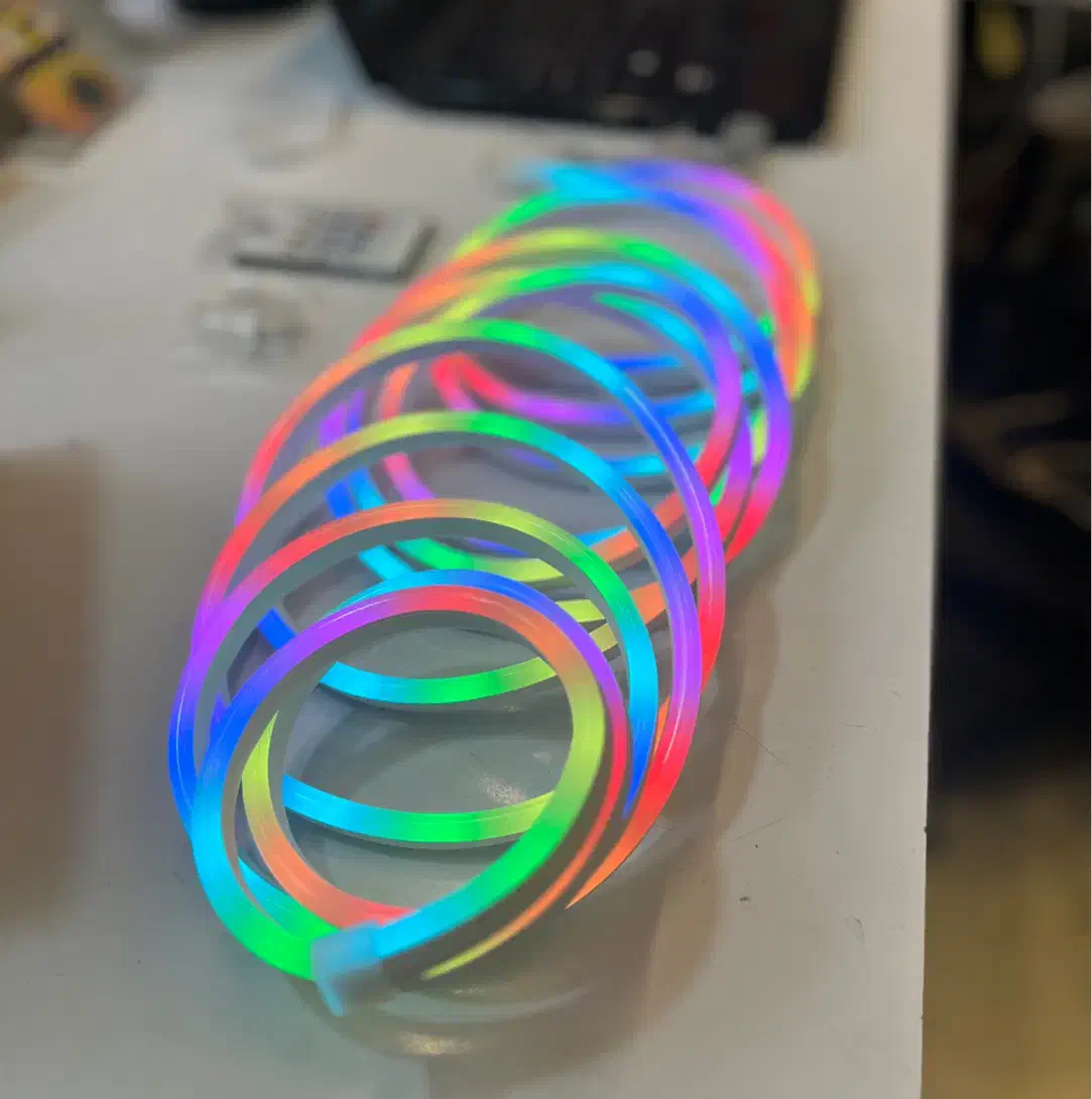 ریسه نئون فلکسی سایروکس مولتی کالر /برق آقایی|ریسه و چراغ تزئینی|اصفهان, فروردین|دیوار