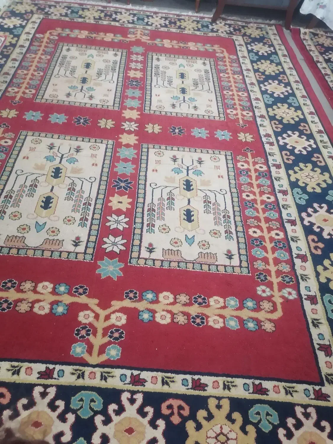 قالی|فرش|مسجد سلیمان, |دیوار