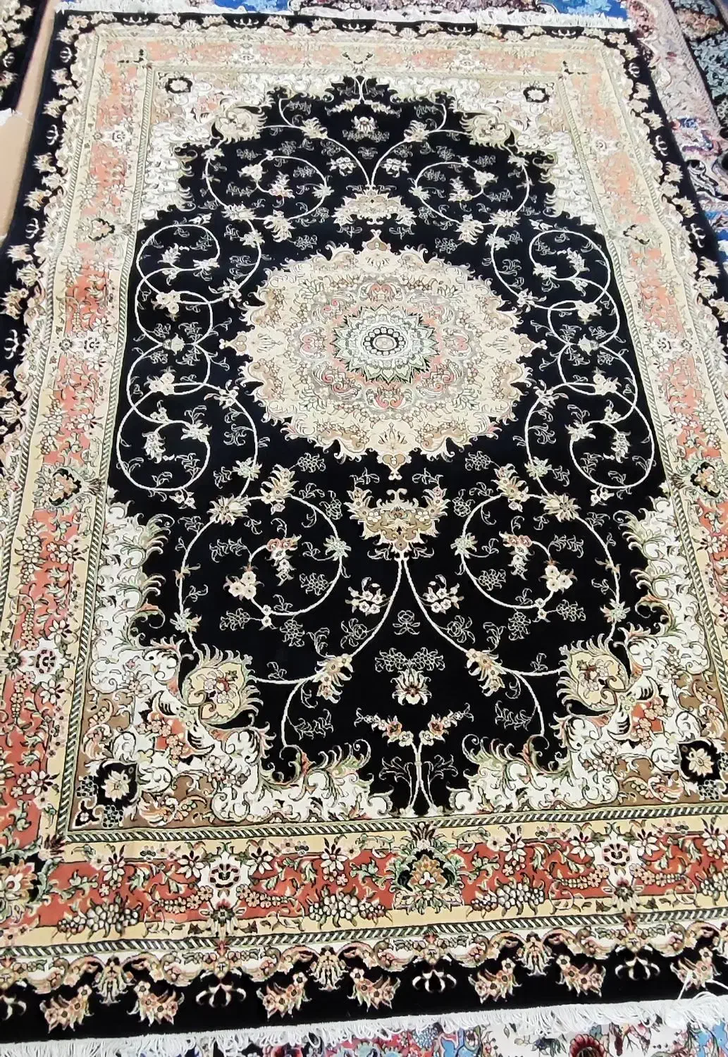 فرش ماشینی سالم ترتمیز|فرش|باسمنج, |دیوار