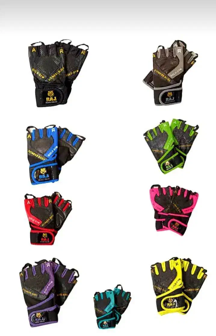 دستکش حرفهای بدنسازی Raj و Gorilla|لباس|زابل, |دیوار