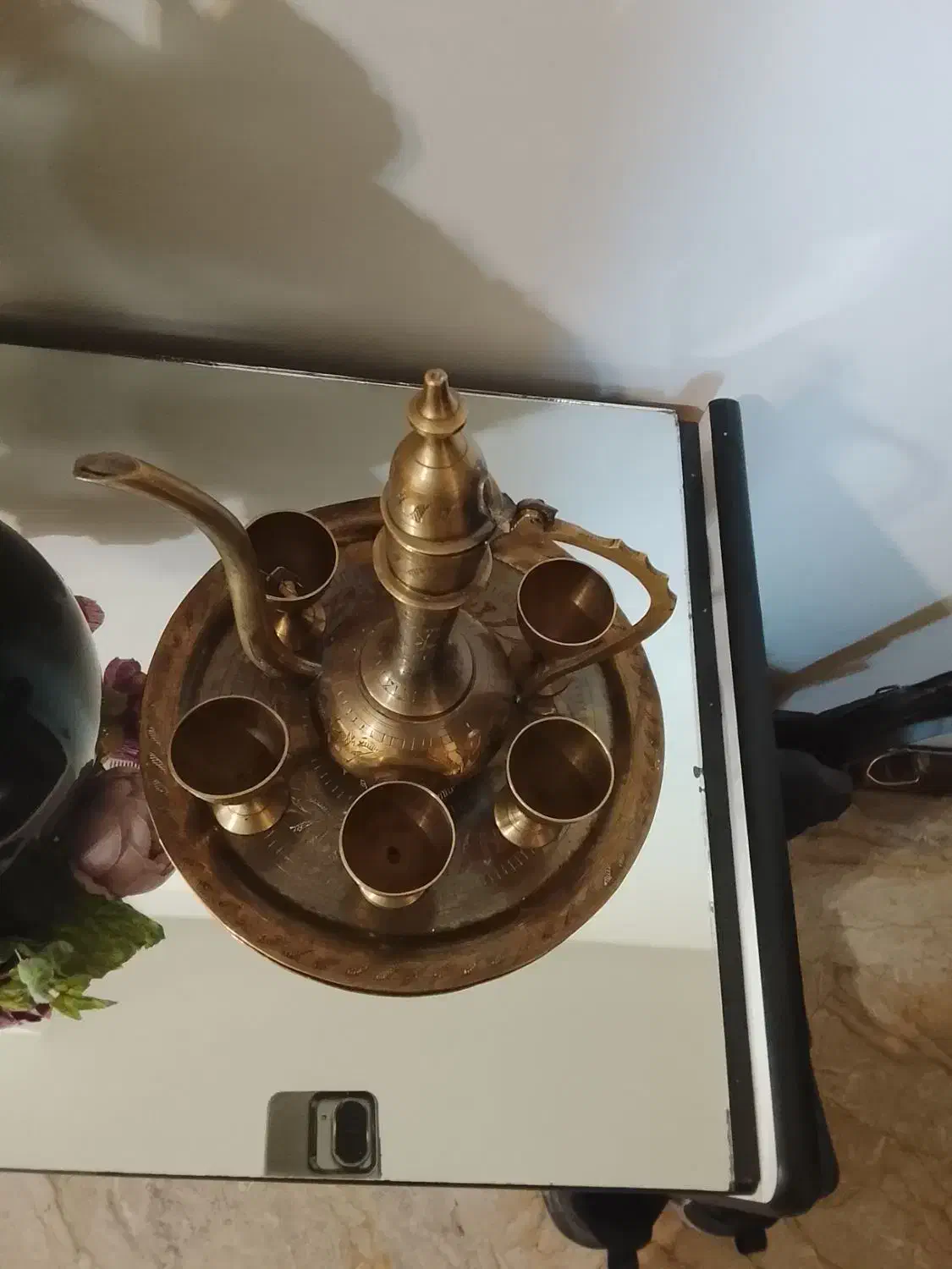 جام و قدح برنجی قدیمی|کلکسیون اشیاء عتیقه|تهران, اقدسیه|دیوار