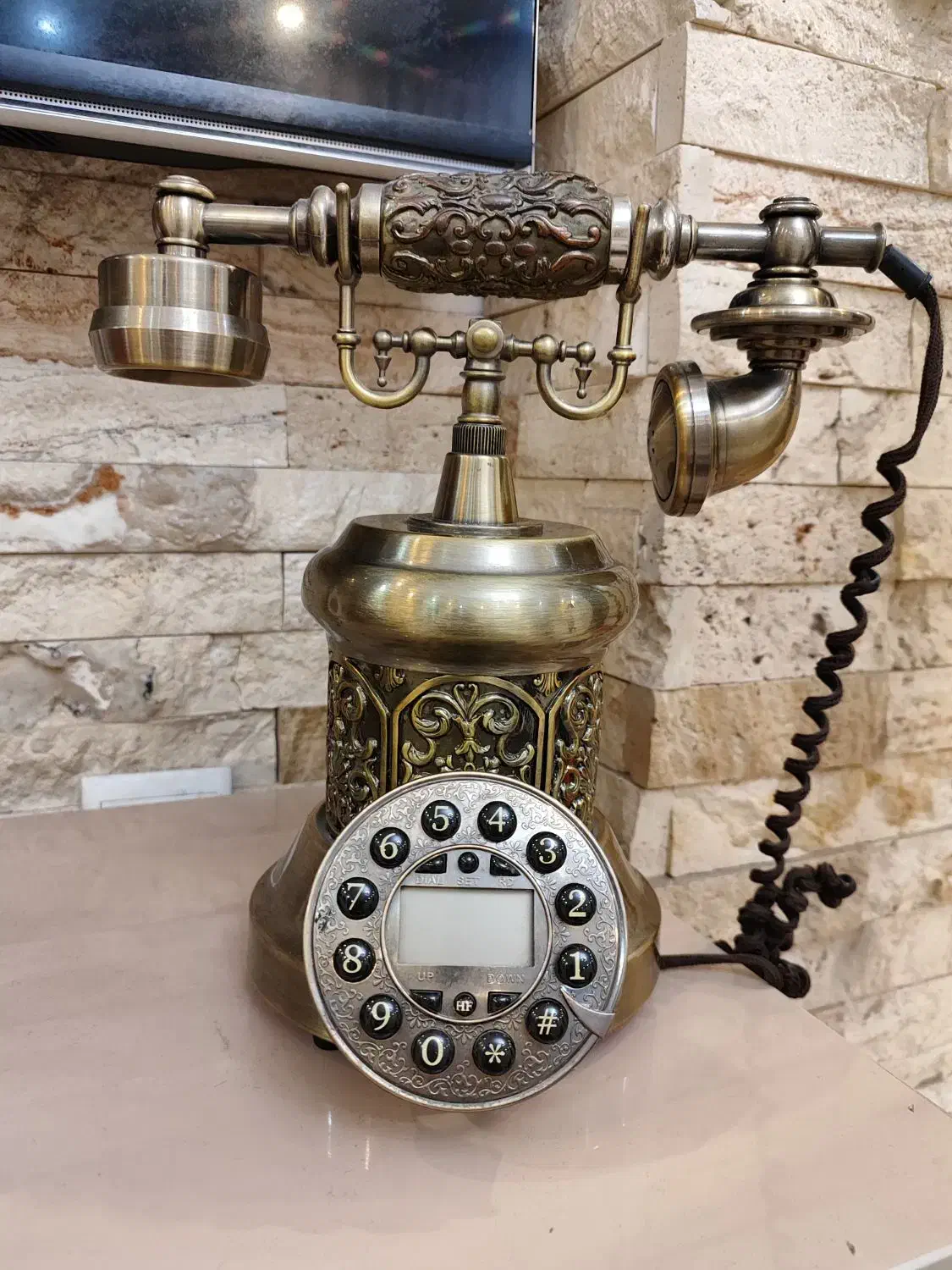 تلفن آنتیک طرح کلاسیک اروپایی|تلفن رومیزی|تهران, دردشت|دیوار