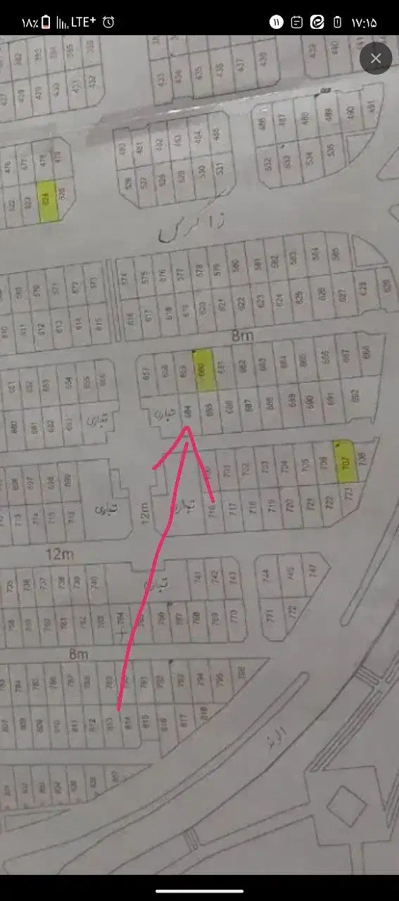 فروش بهترین زمین کوی کارمندان|فروش زمین و ملک کلنگی|شاهین‌شهر, الهیه|دیوار