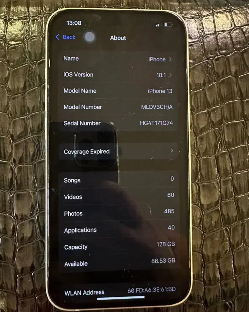 آیفون ۱۳ نرمال حافظه ۱۲۸|موبایل|شیراز, بعثت|دیوار