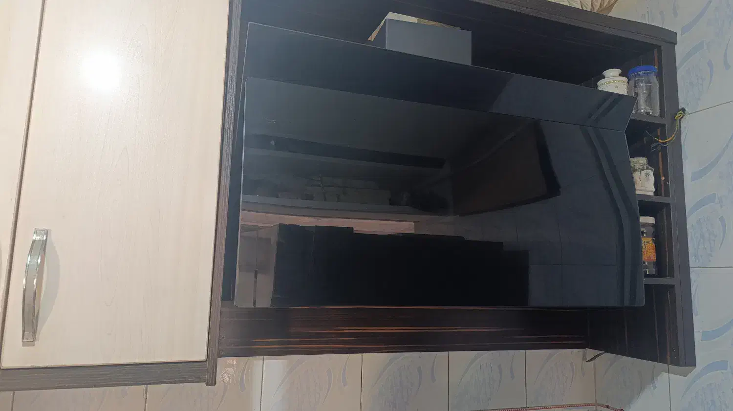 کابینتmdf|کتابخانه، شلف، قفسه‌های دیواری|گرگان, |دیوار