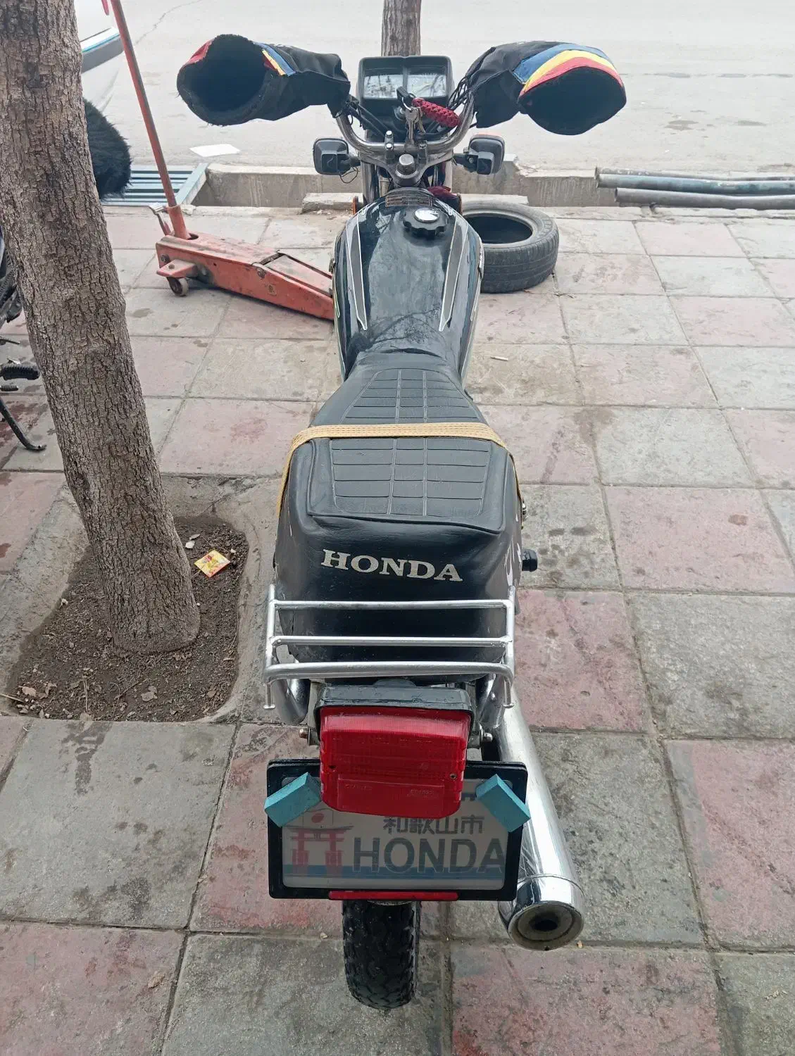 موتور هندا84تمیز مزایده|موتورسیکلت|صفادشت, |دیوار