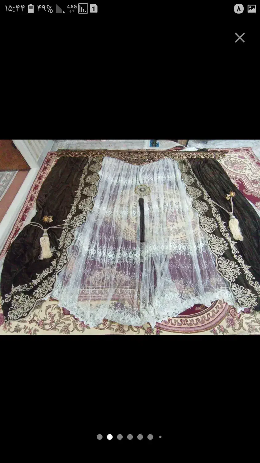 پرده|پرده، رانر، رومیزی|کرج, اخترآباد|دیوار