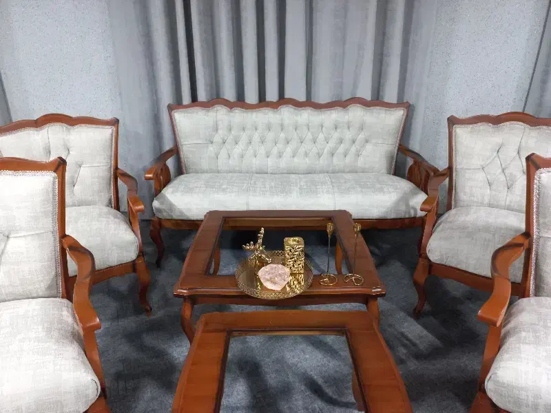 مبلو ناهارخوری طرح نیو کلاسیک دانمارکی|مبلمان خانگی و میز عسلی|تهران, نیروی هوایی (پیروزی)|دیوار