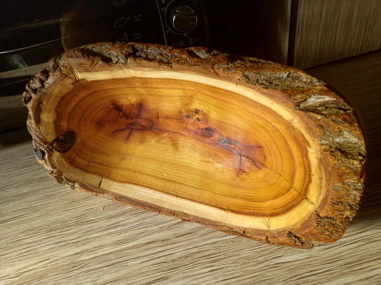 دکوری چوبی کاسه میوه خوری|ظروف سرو و پذیرایی|محمدشهر, جعفرآباد|دیوار