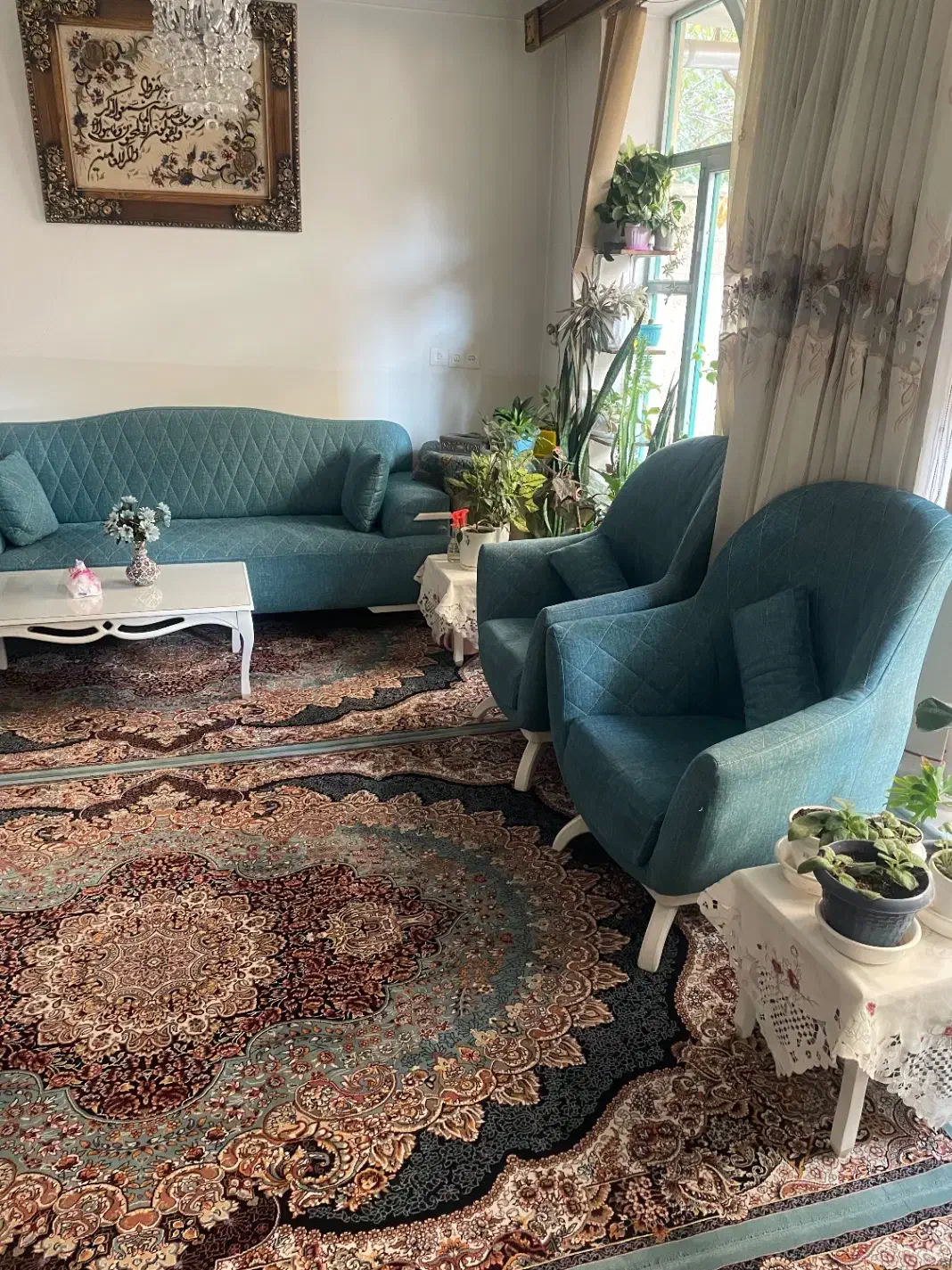 مبل راحتی ۸ نفره|مبلمان خانگی و میز عسلی|مراغه, |دیوار