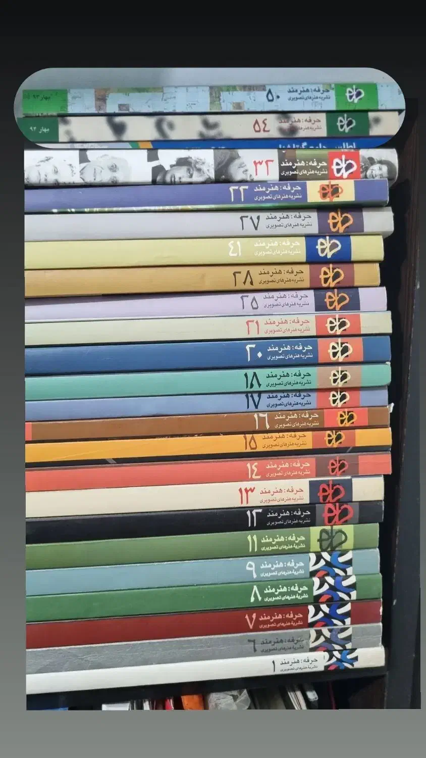 مجله حرفه هنرمند|کتاب و مجله ادبی|باغستان, |دیوار