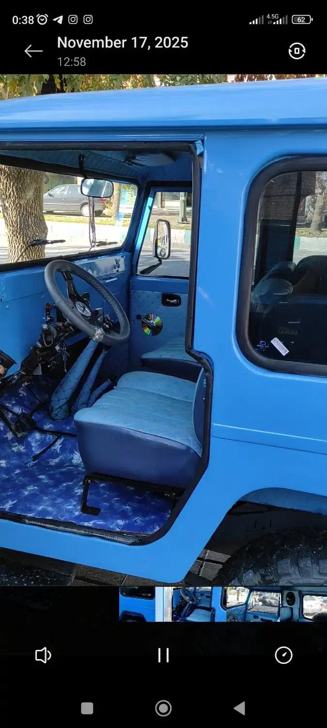 جیپ گلانت متور کوچک|خودرو سواری و وانت|اشنویه, |دیوار