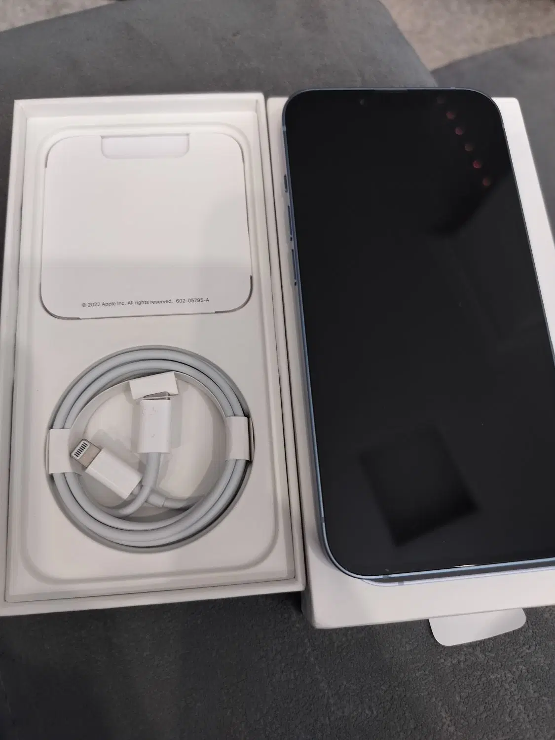 Apple 14 128 blue|موبایل|قم, براسون|دیوار