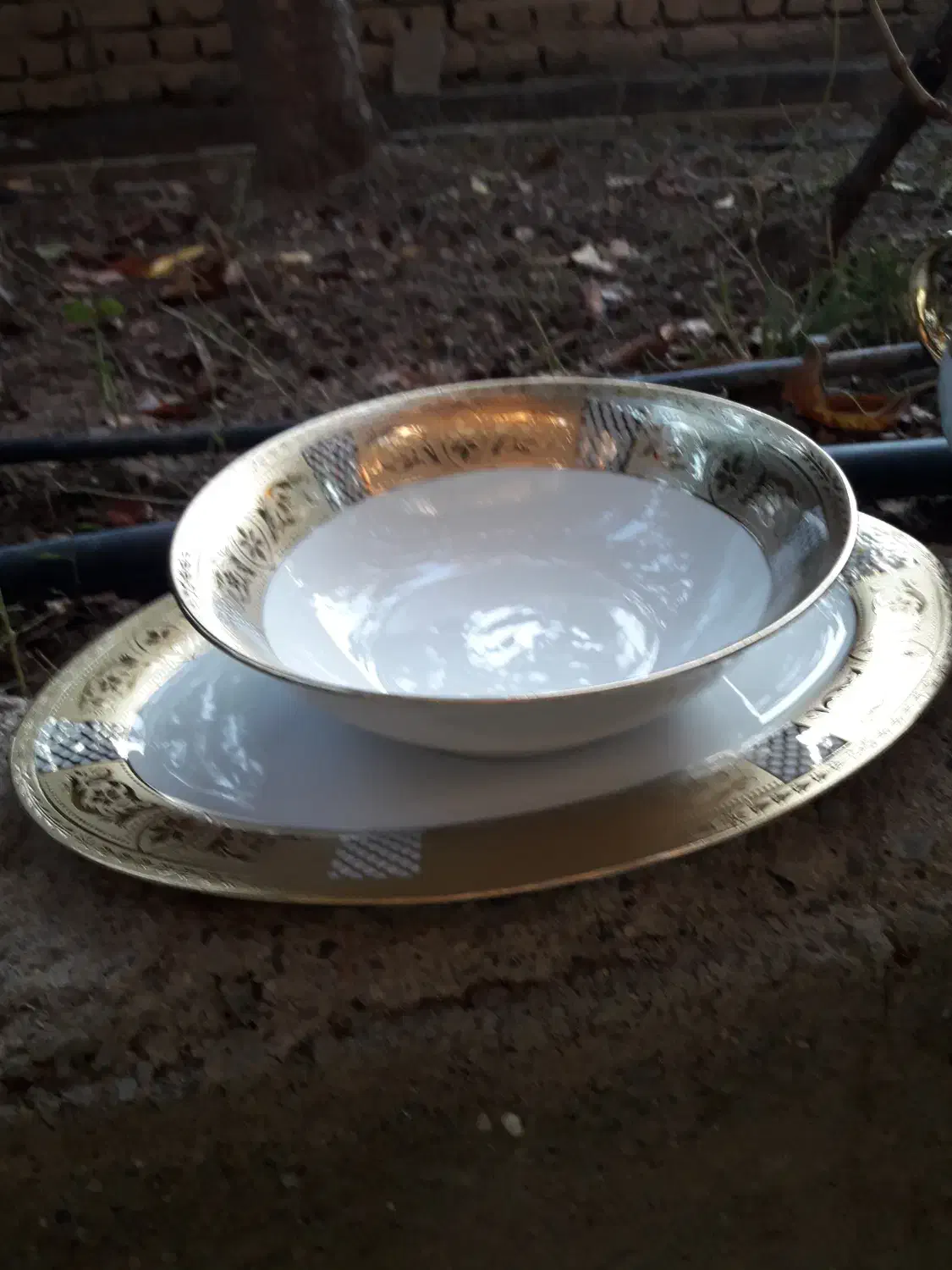 ظروف چینی 6نفره|ظروف سرو و پذیرایی|هشتگرد, هیو|دیوار