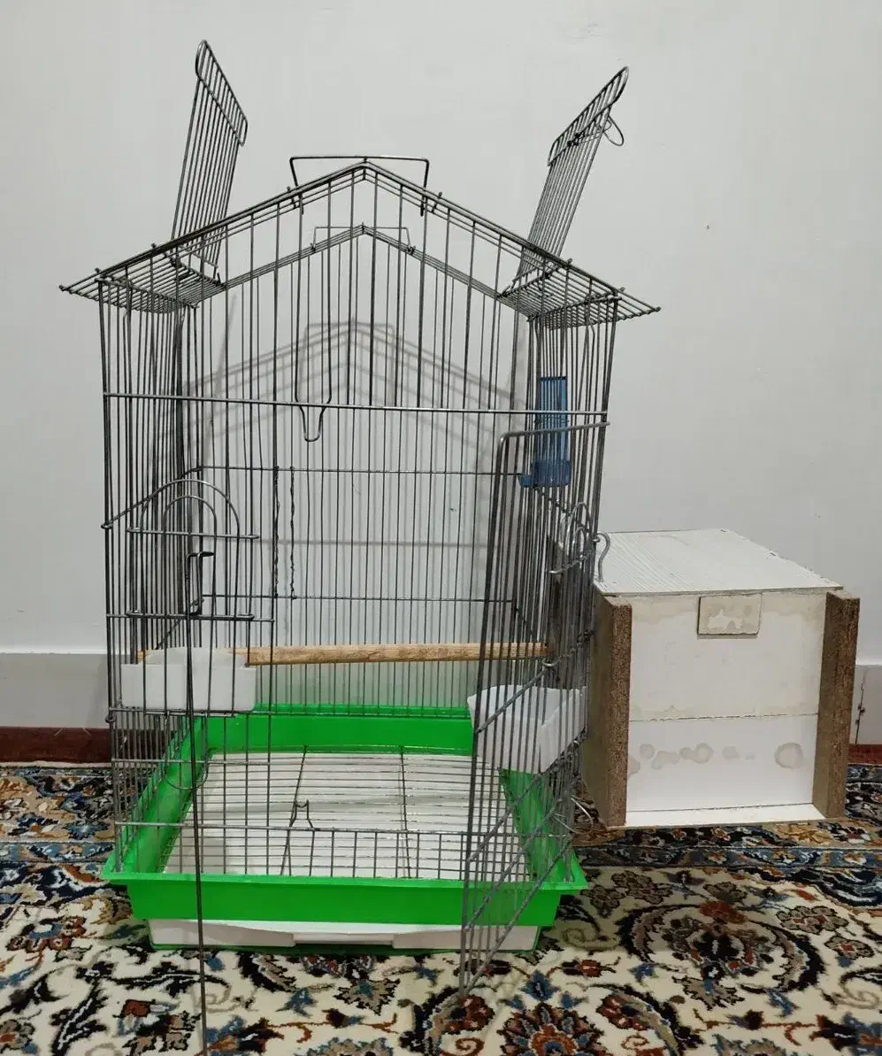قفس کاسکویی ۱۰۳۳ و ۱۰۳۲ نو و در حد نو، تمیز و سالم|لوازم جانبی حیوانات|ساوه, |دیوار