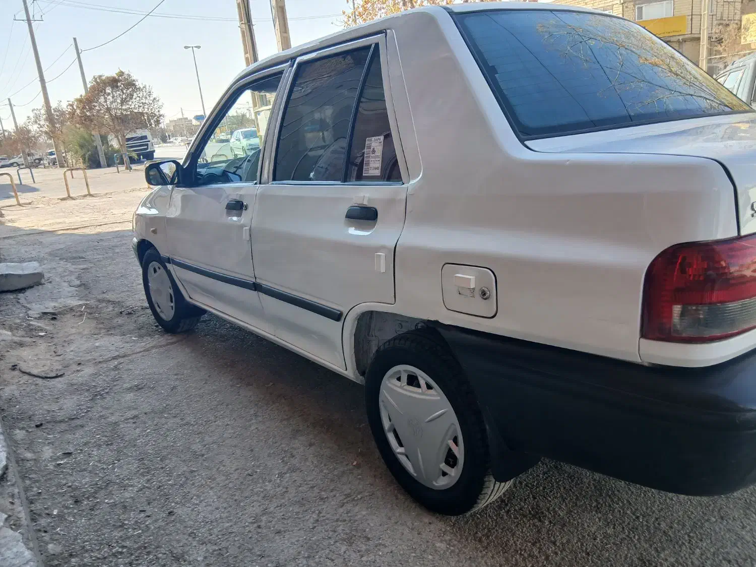 پراید۱۳۱مدل ۹۵ چند لکه رنگ،به اسم دور رنگ|خودرو سواری و وانت|مرودشت, ثبت احوال|دیوار