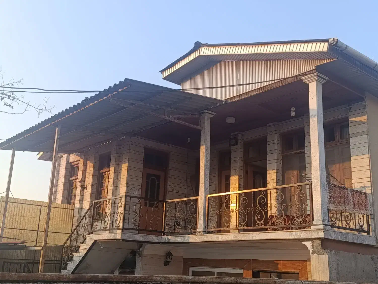 400مترزمین 130متر بنا دو طبقه|فروش خانه و ویلا|بابکان, |دیوار