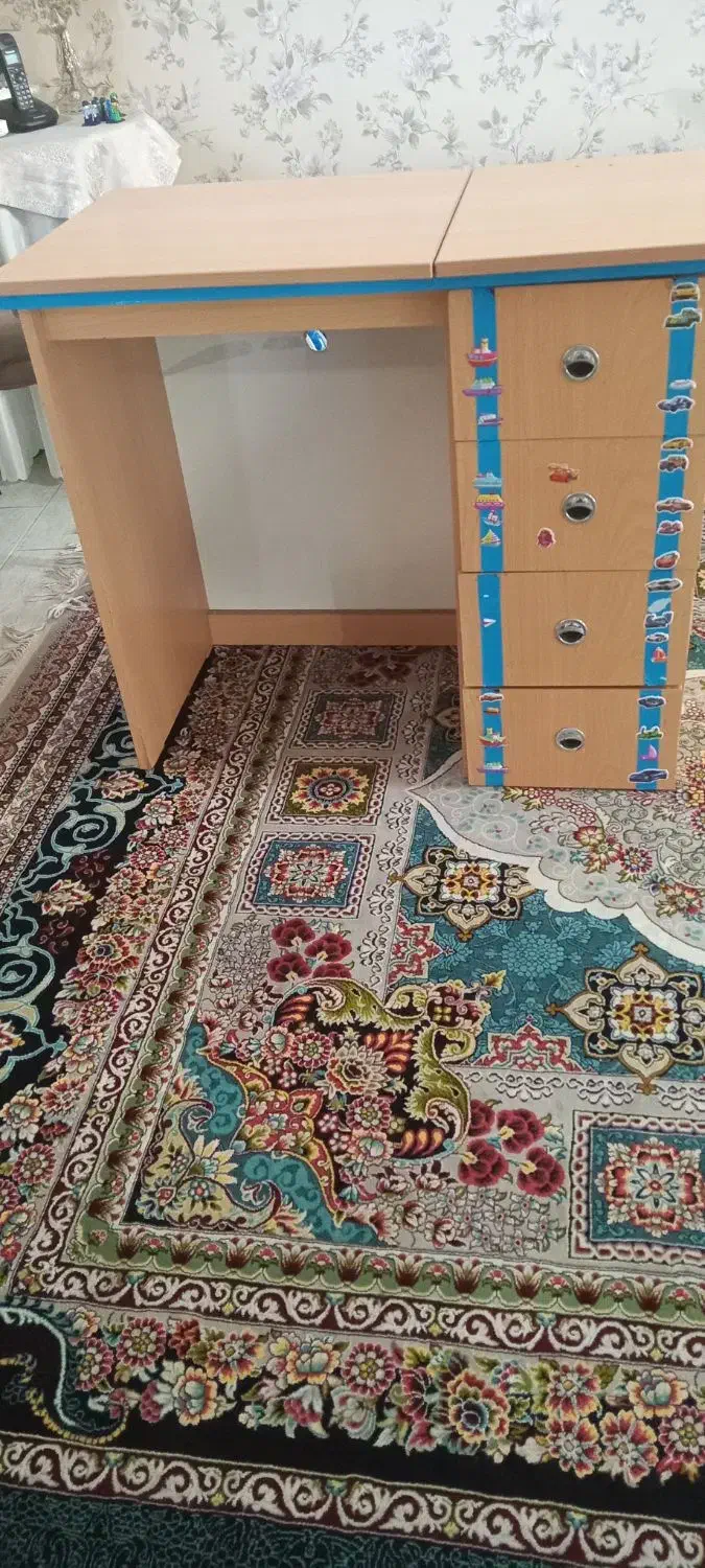 میز چرخ خیاطی|لوازم خیاطی و بافتنی|رشت, علی آباد|دیوار