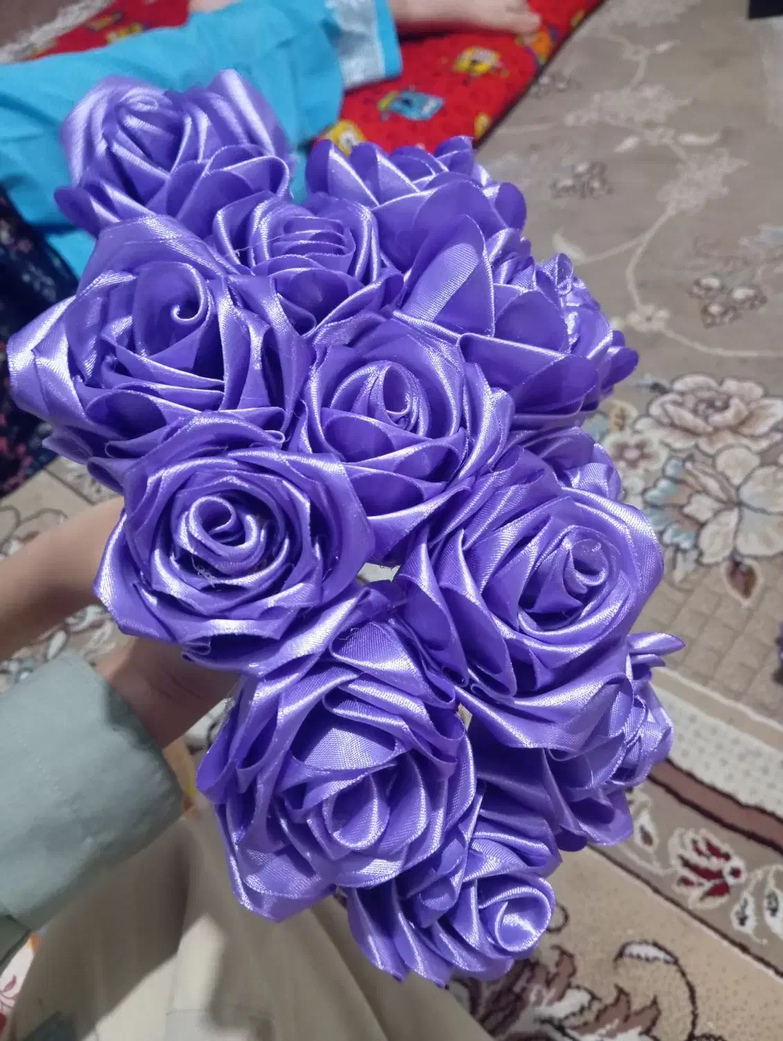 گل ربانی زیبا|گل مصنوعی|اصفهان, سودان|دیوار