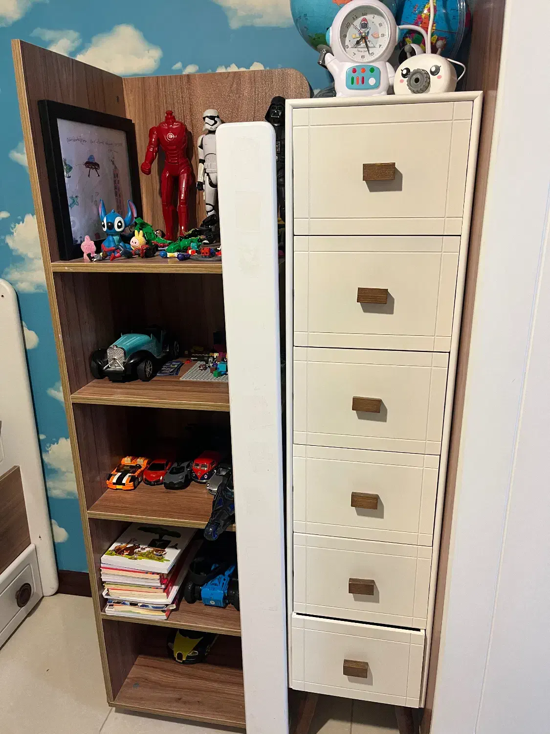 تخت و دکور بچه|تخت و سرویس خواب|بابل, |دیوار