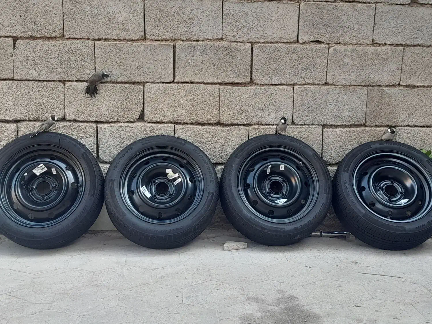 رینگ همراه لاستیک۱۵|قطعات یدکی و لوازم جانبی|خرمشهر, |دیوار