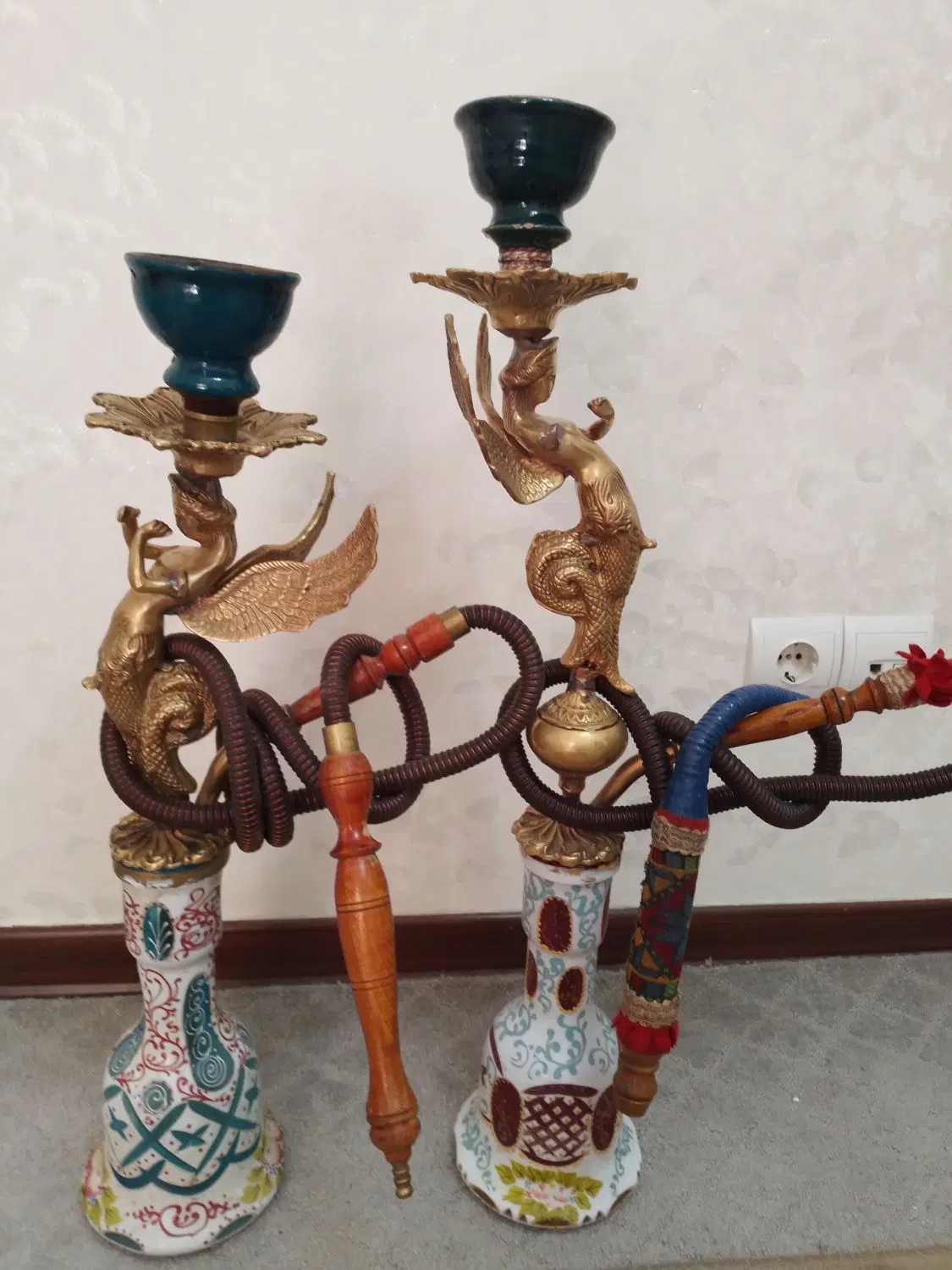 2 عدد قلیان تنه فرشته|کلکسیون و سرگرمی|تهران, گلچین|دیوار