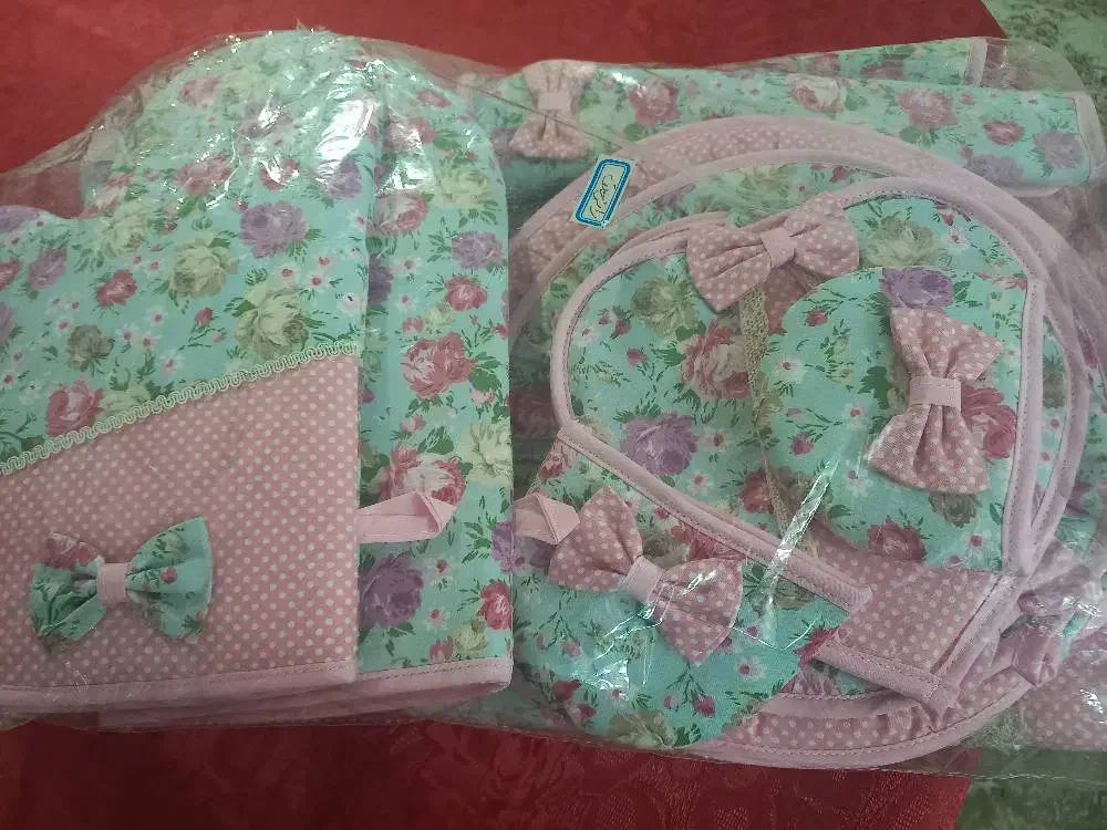 سرویس آشپزخانه ۱۵ پارچه|سفره، حوله، دستمال آشپزخانه|تهران, ازگل|دیوار