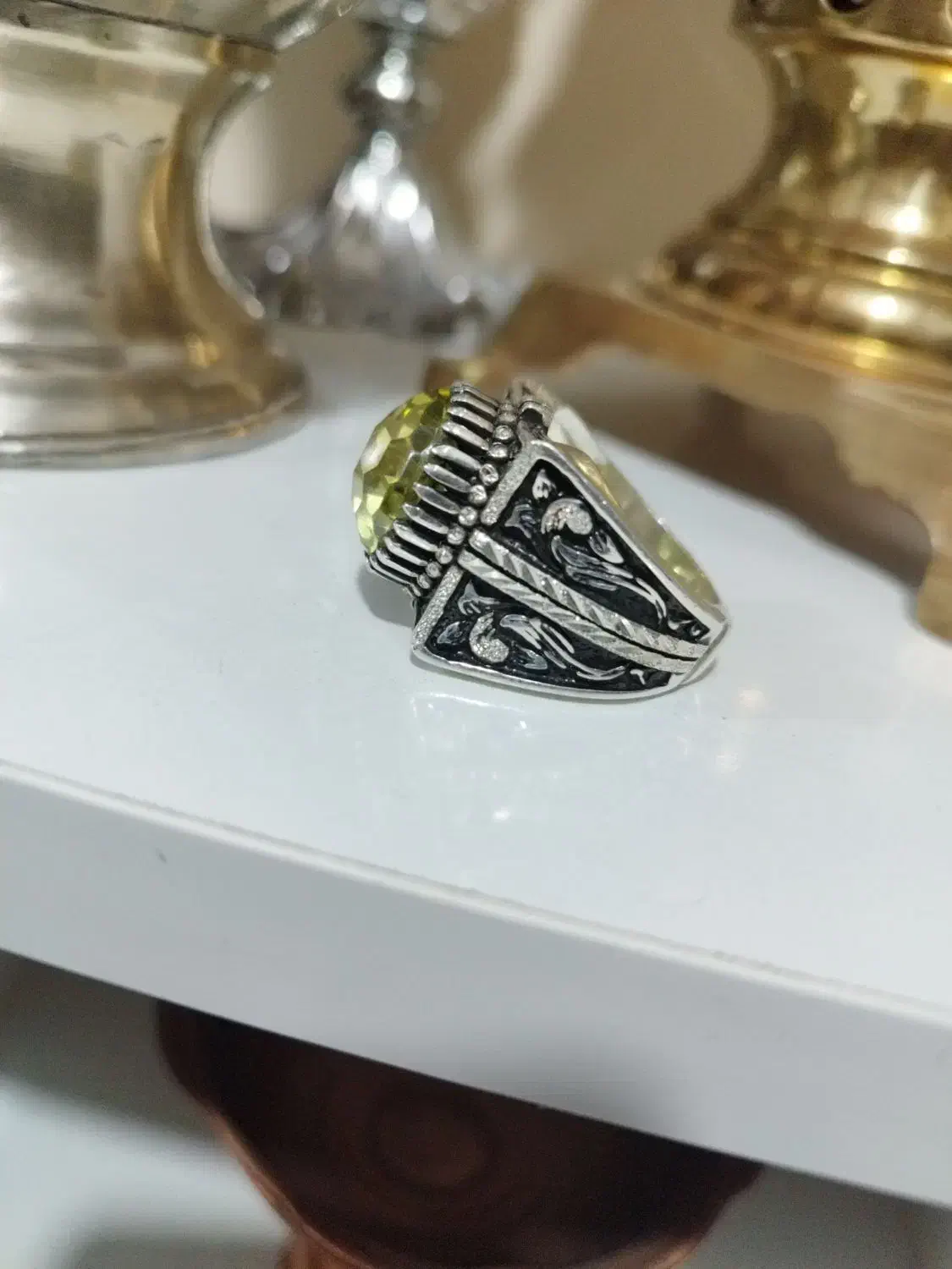 انگشتر نقره|جواهرات|اصفهان, طاحونه|دیوار