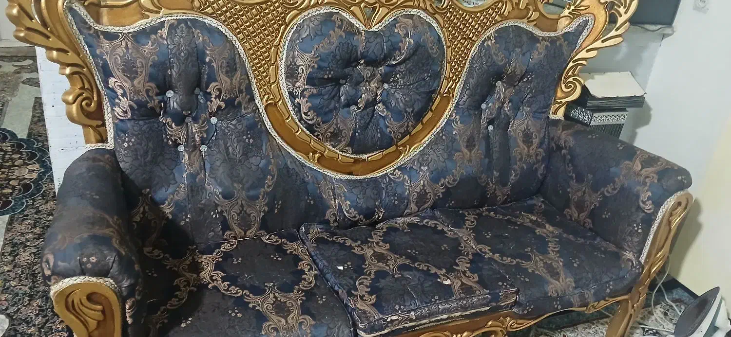 مبل سلطنتی|مبلمان خانگی و میز عسلی|خرم‌آباد, |دیوار